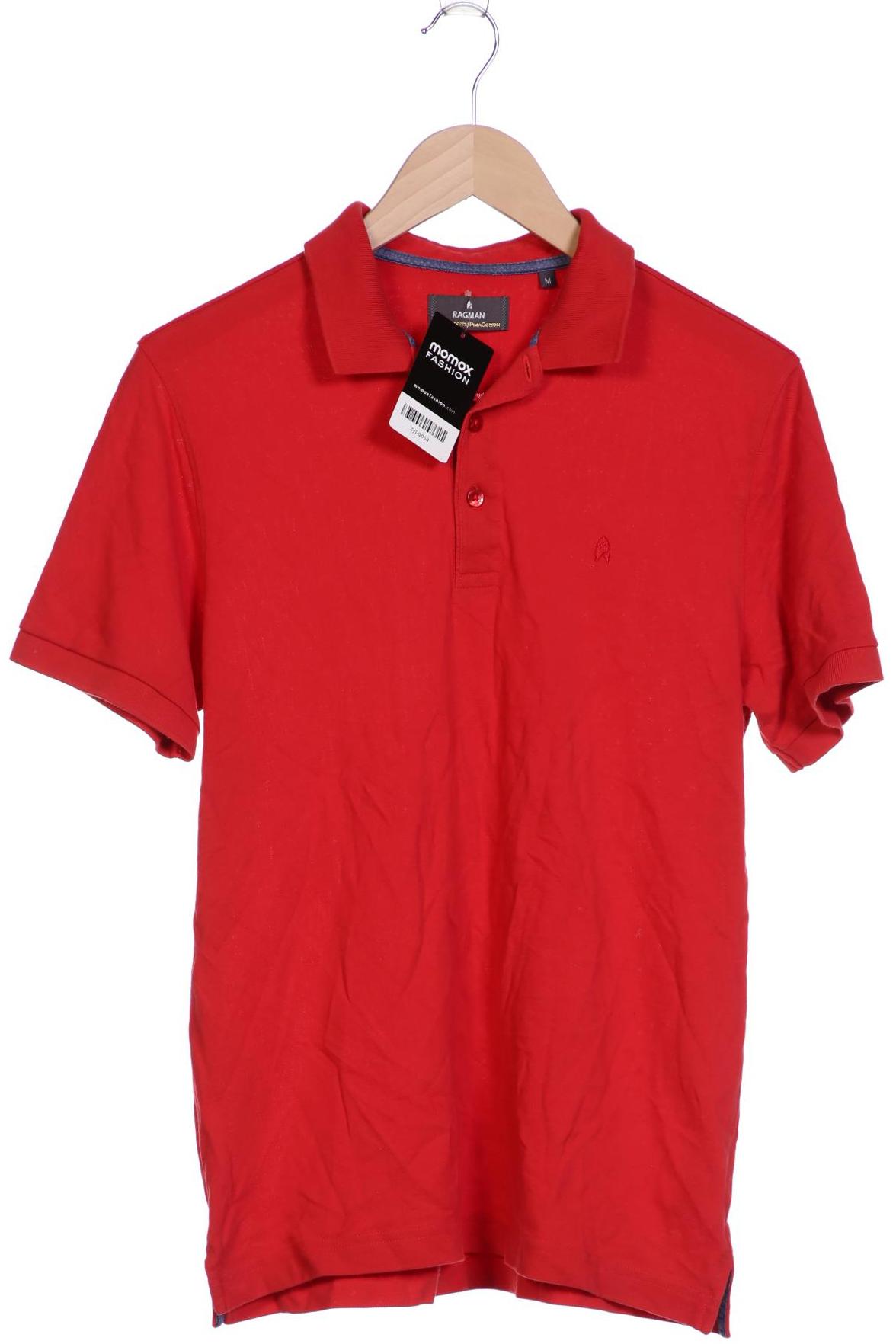 

ragman Herren Poloshirt, rot, Gr. 48