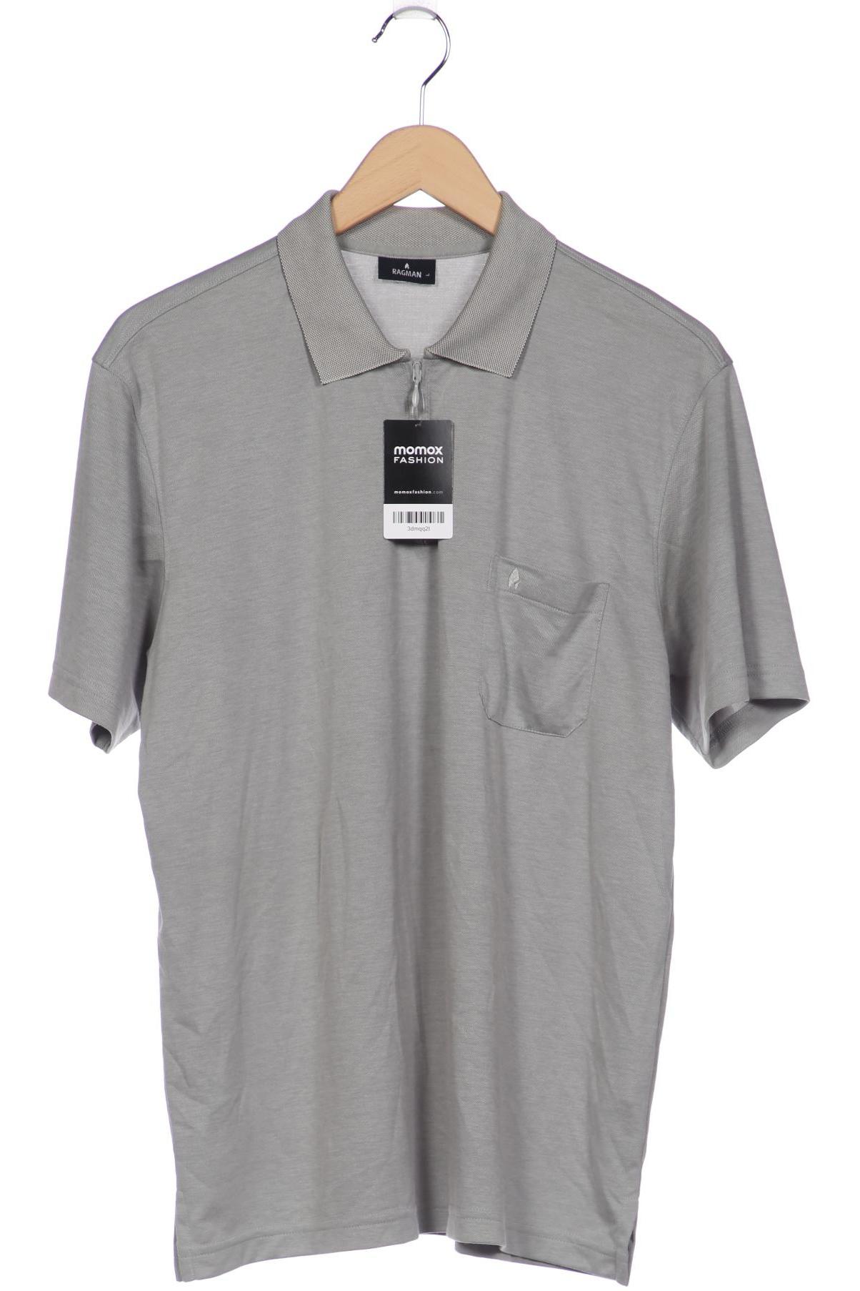 

ragman Herren Poloshirt, grau