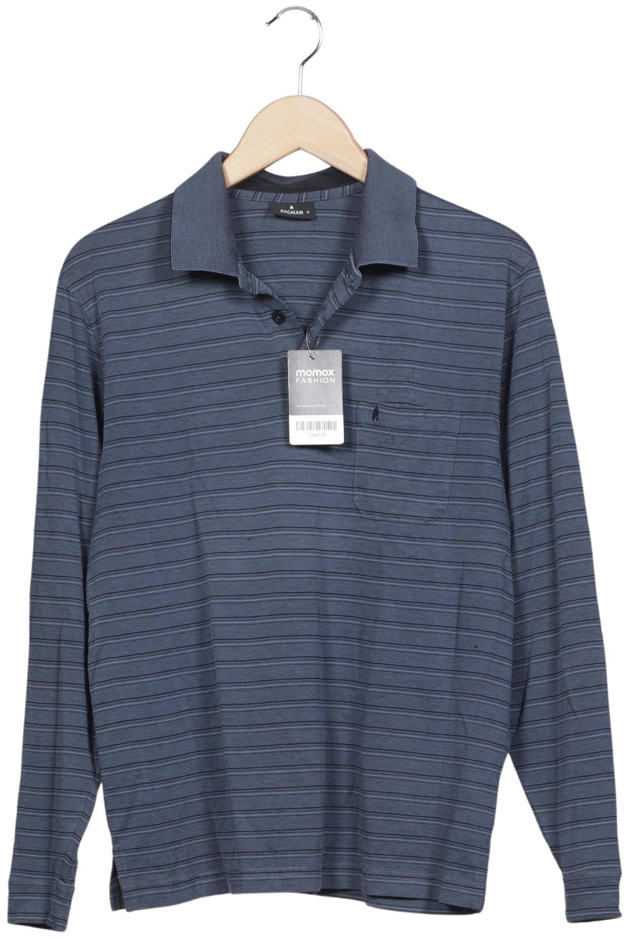 

ragman Herren Poloshirt, marineblau, Gr. 48