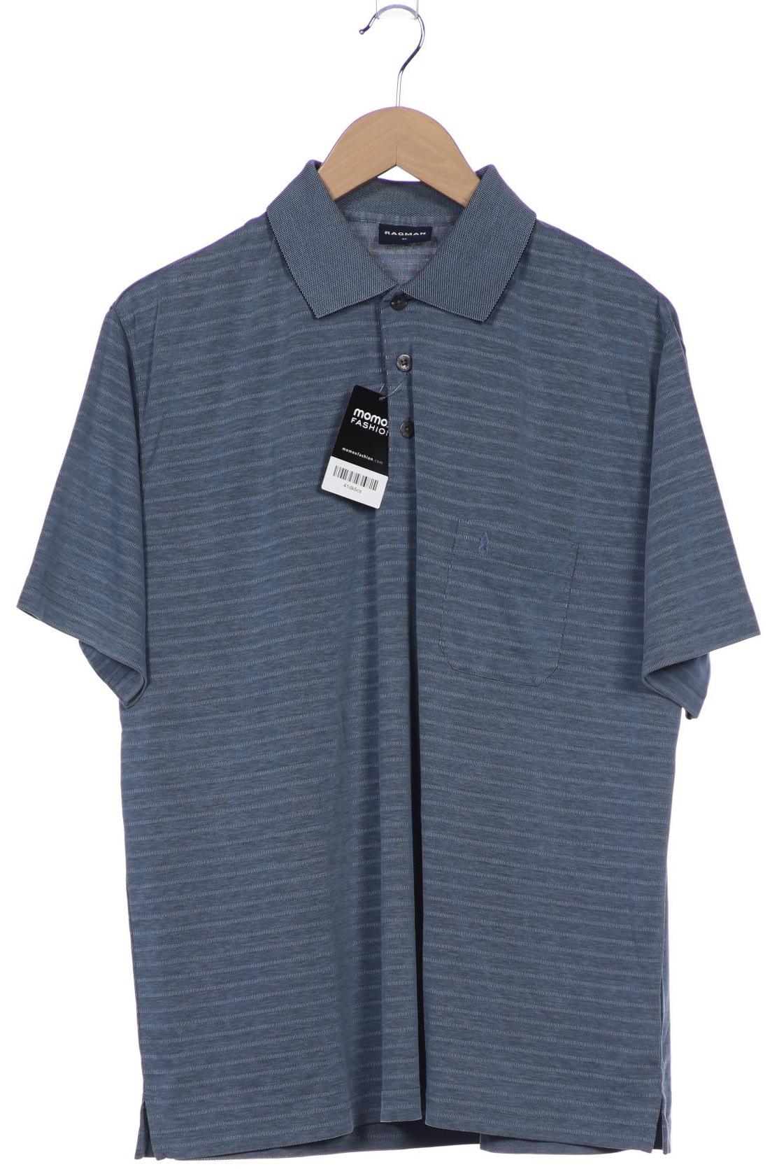 

ragman Herren Poloshirt, blau, Gr. 54