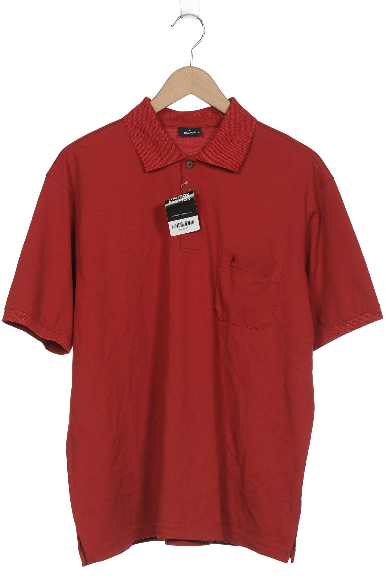 

ragman Herren Poloshirt, rot