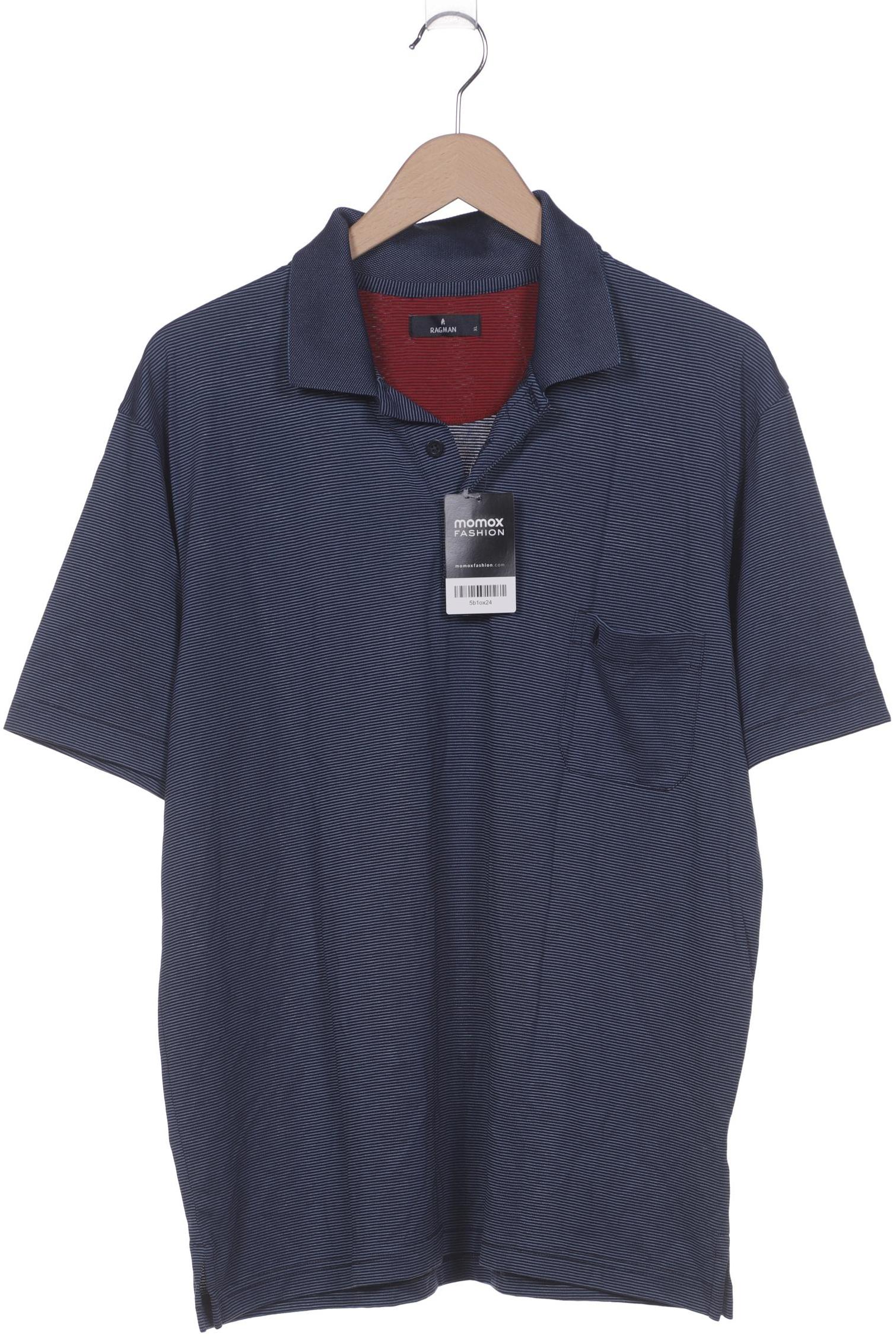 

ragman Herren Poloshirt, marineblau, Gr. 54
