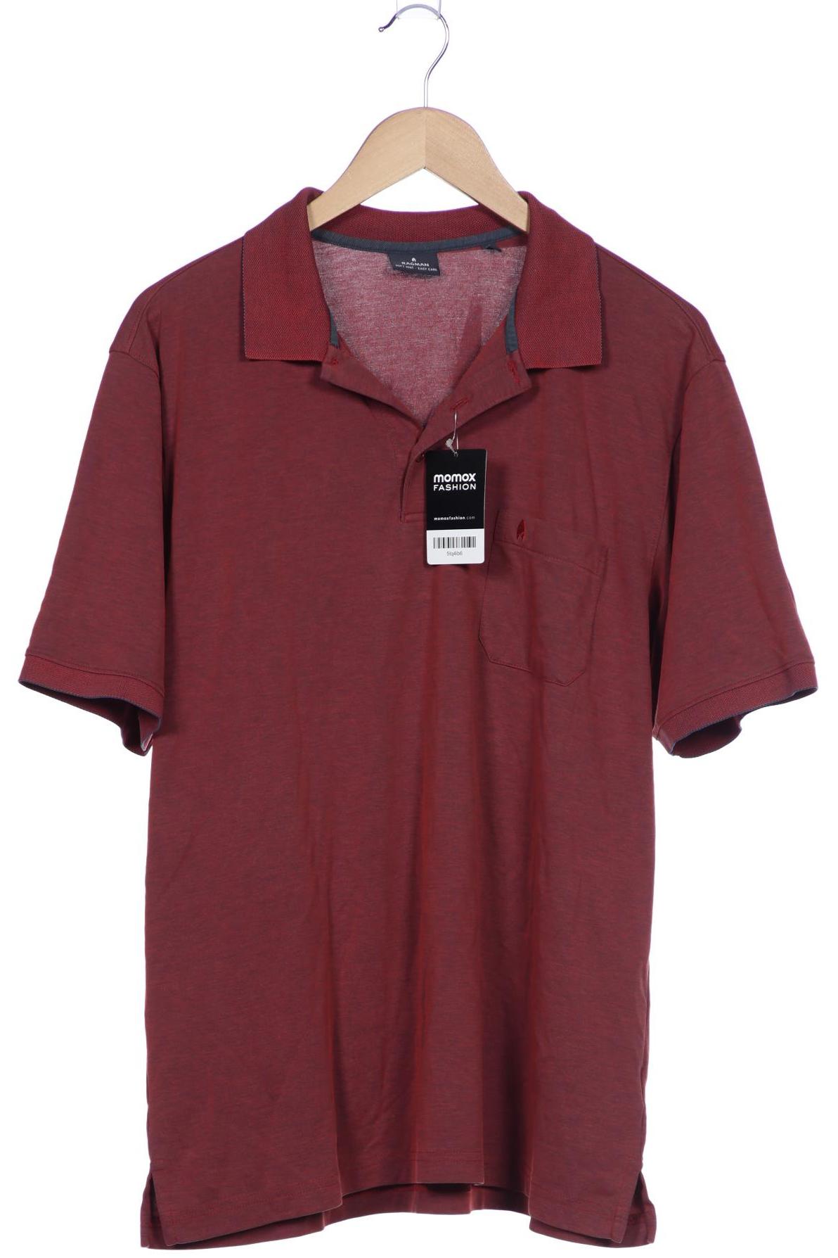 

ragman Herren Poloshirt, bordeaux, Gr. 54