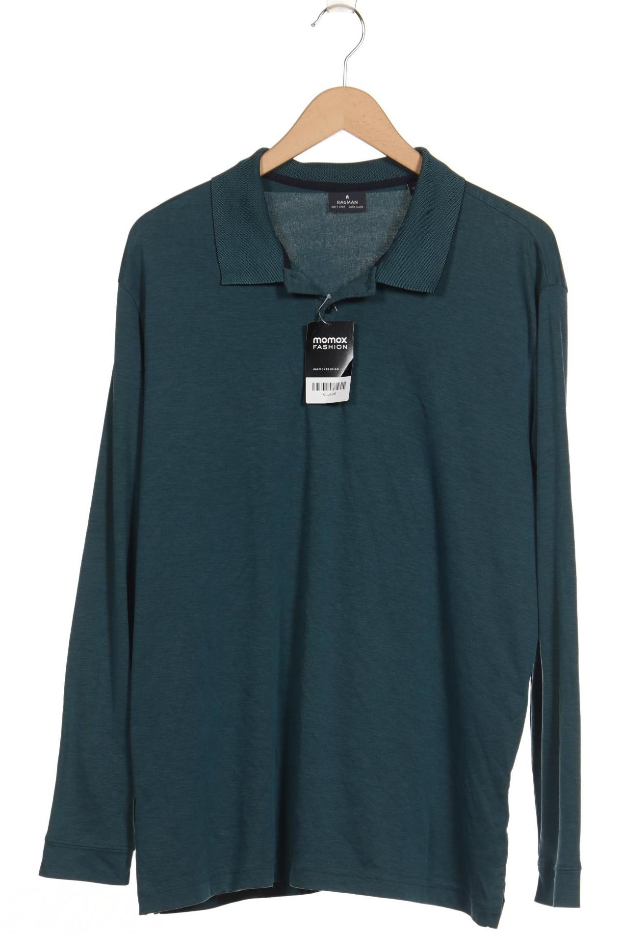 

ragman Herren Poloshirt, türkis, Gr. 54