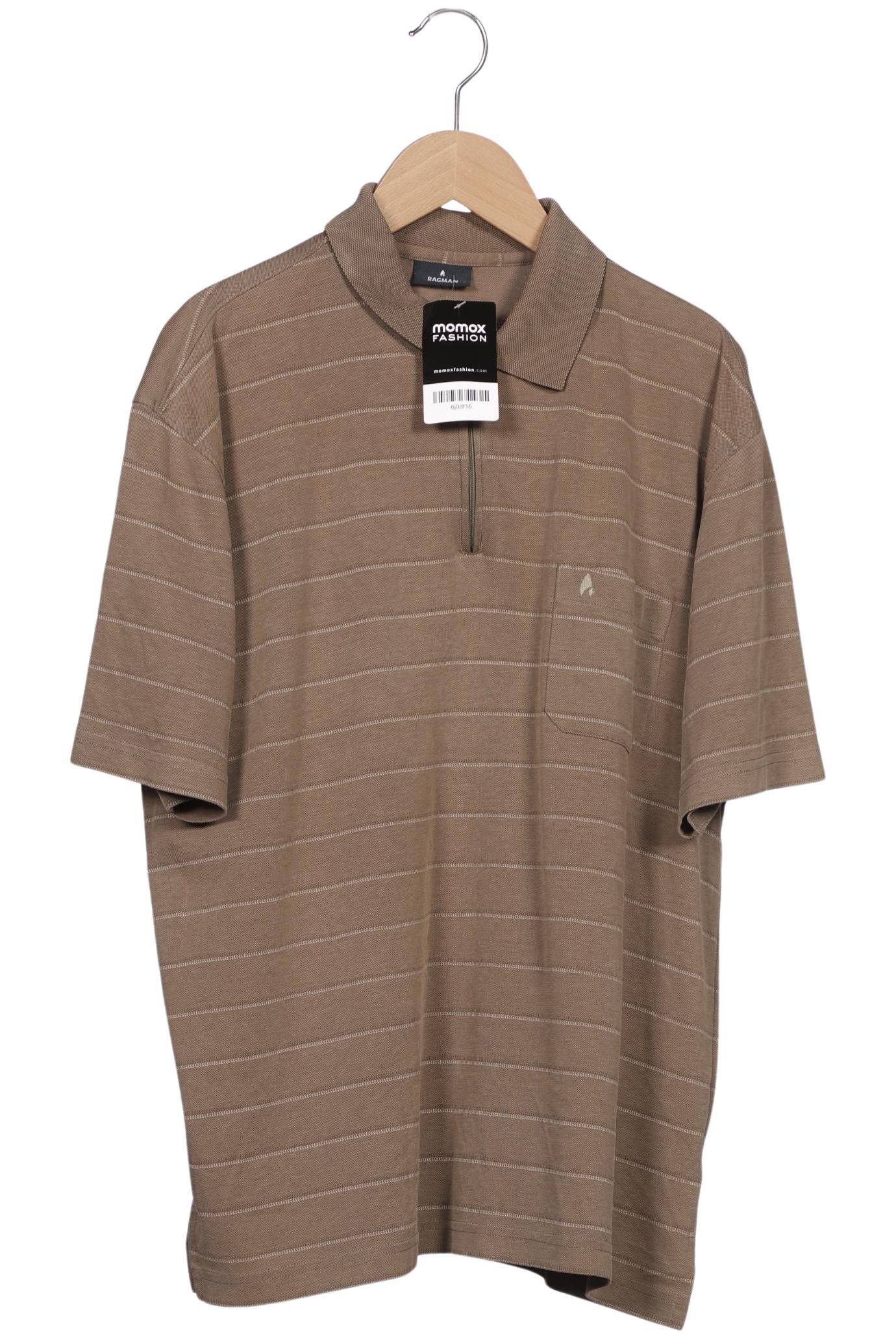 Thumbnail - ragman Herren Poloshirt, braun, Gr. 52