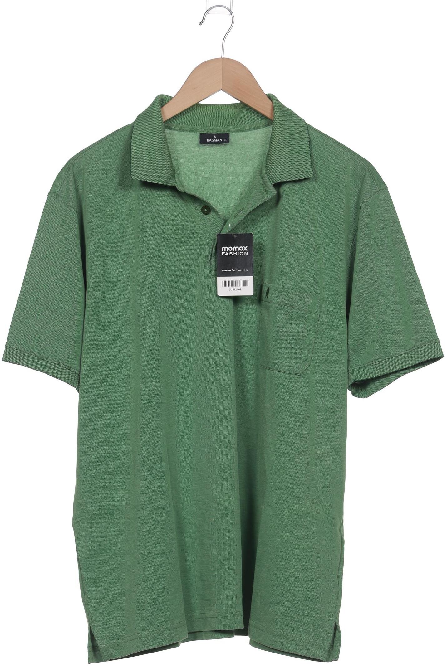 

ragman Herren Poloshirt, grün, Gr. 54