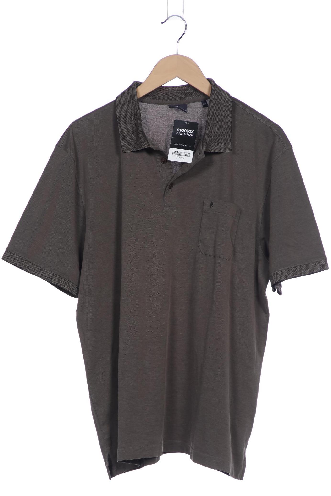 

ragman Herren Poloshirt, braun, Gr. 56