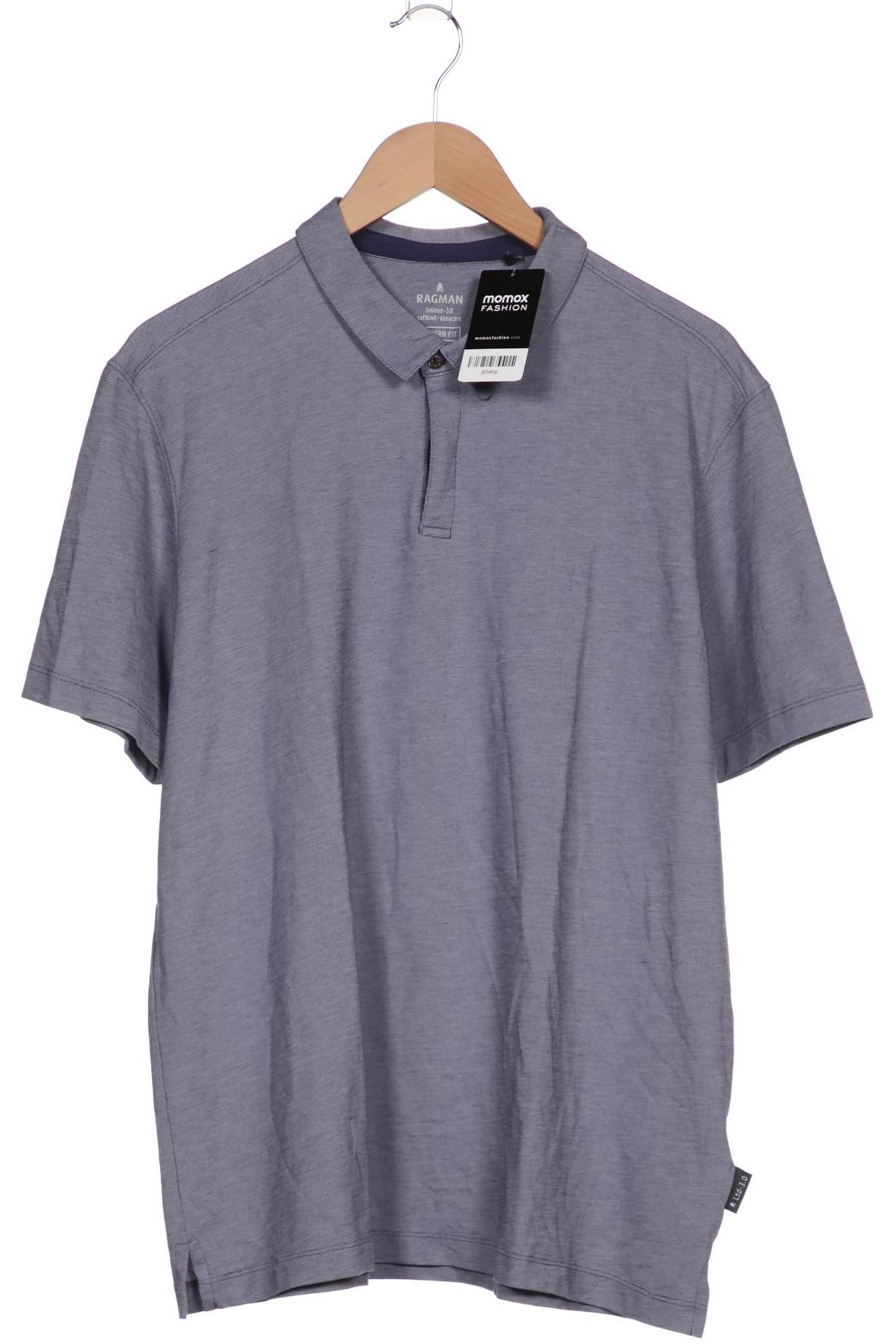 

ragman Herren Poloshirt, marineblau, Gr. 56