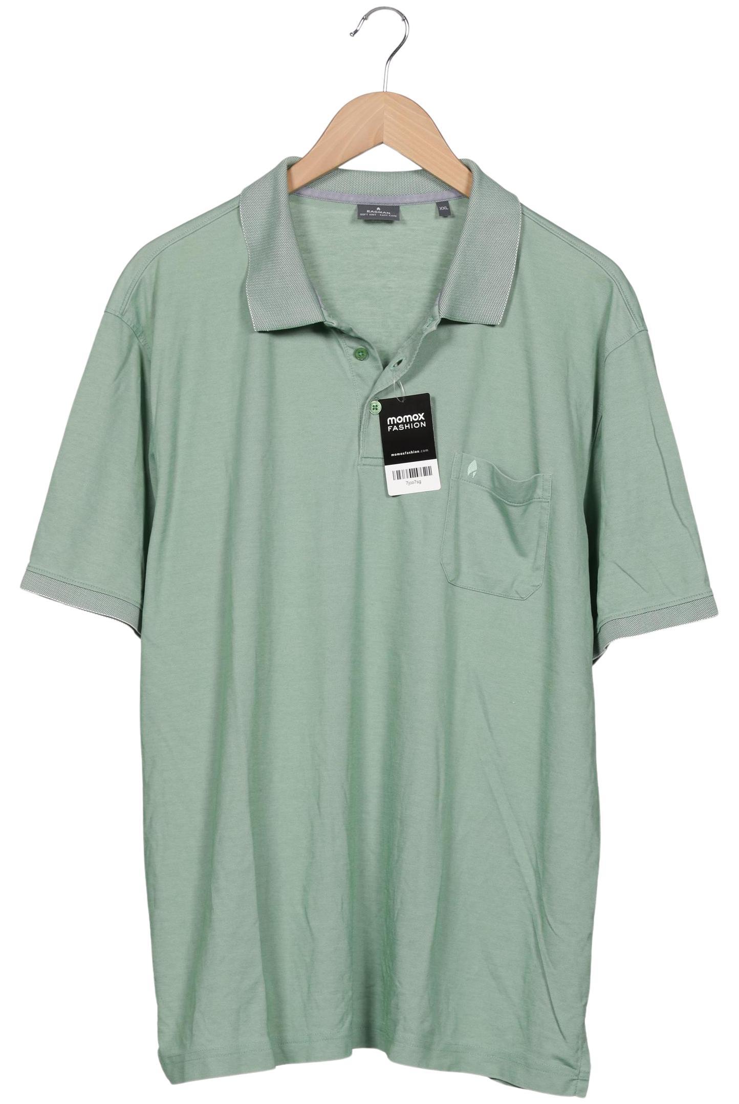 

ragman Herren Poloshirt, hellgrün, Gr. 56