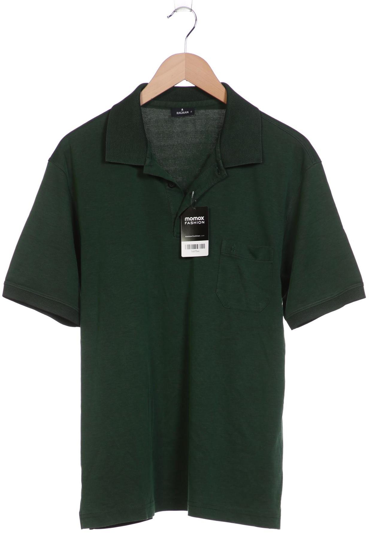 

ragman Herren Poloshirt, grün, Gr. 54