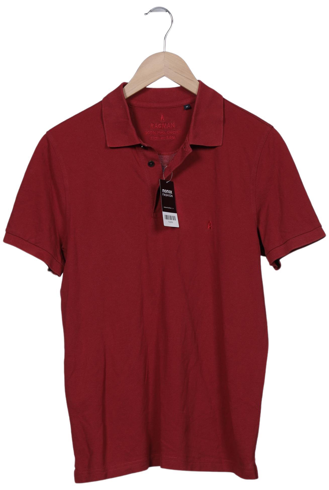 

ragman Herren Poloshirt, bordeaux, Gr. 48