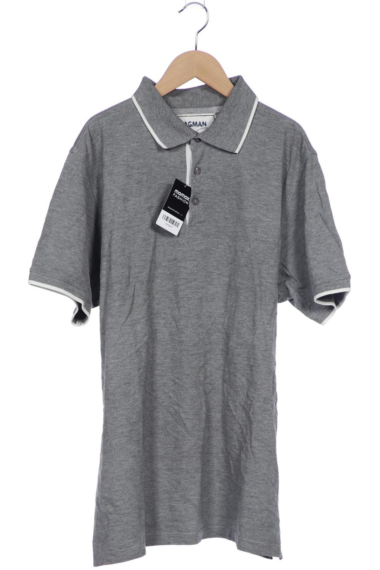 

ragman Herren Poloshirt, grau, Gr. 54