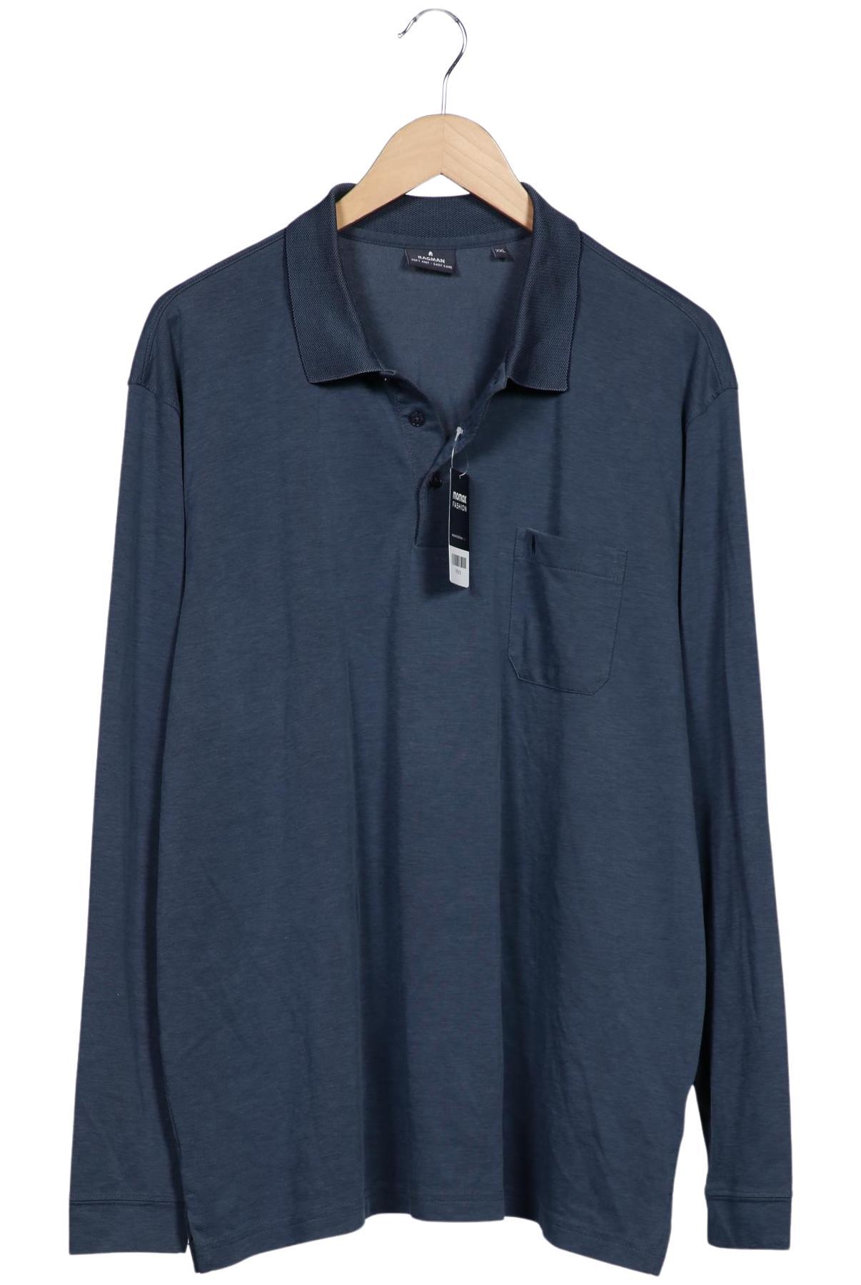 

ragman Herren Poloshirt, marineblau, Gr. 56