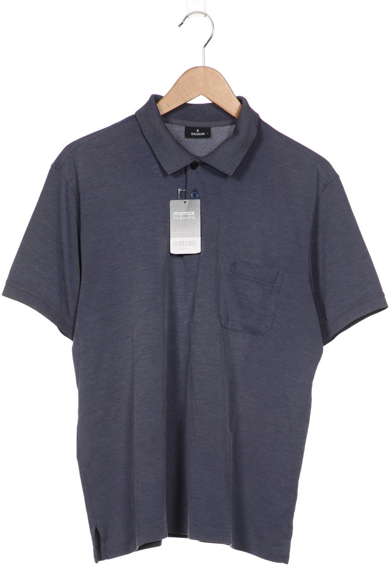 

ragman Herren Poloshirt, blau