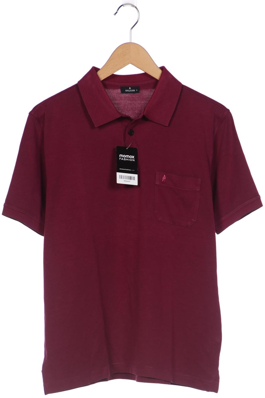 

ragman Herren Poloshirt, pink