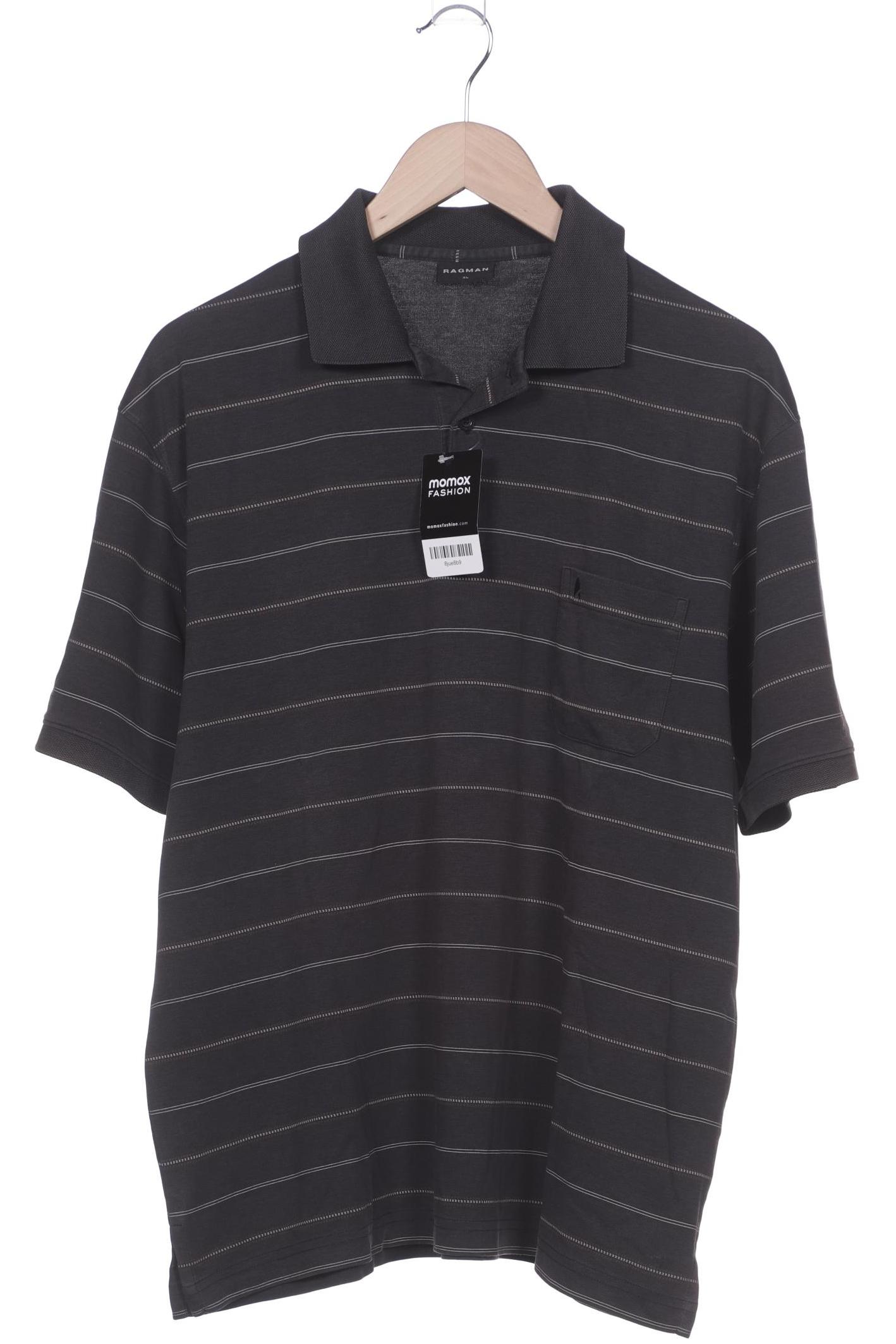 

ragman Herren Poloshirt, grau, Gr. 54