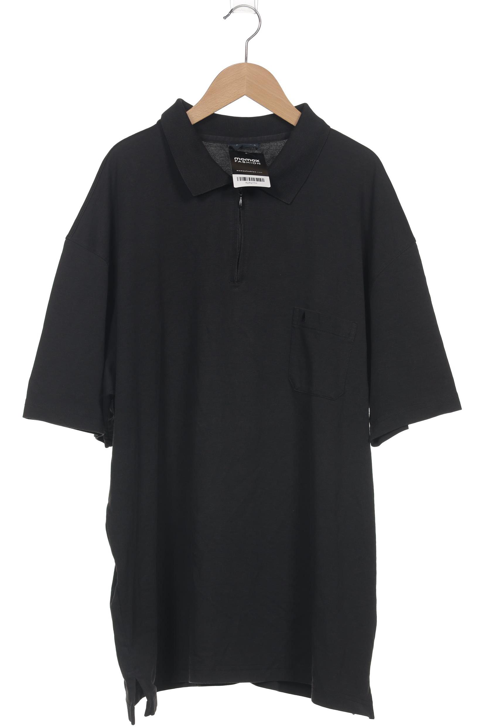 

ragman Herren Poloshirt, schwarz, Gr. 58