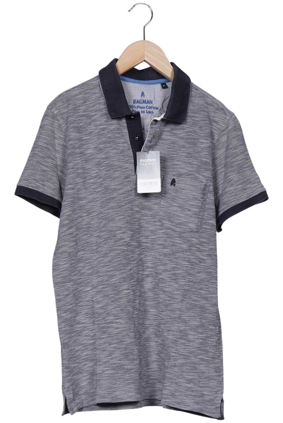 

ragman Herren Poloshirt, grau, Gr. 48