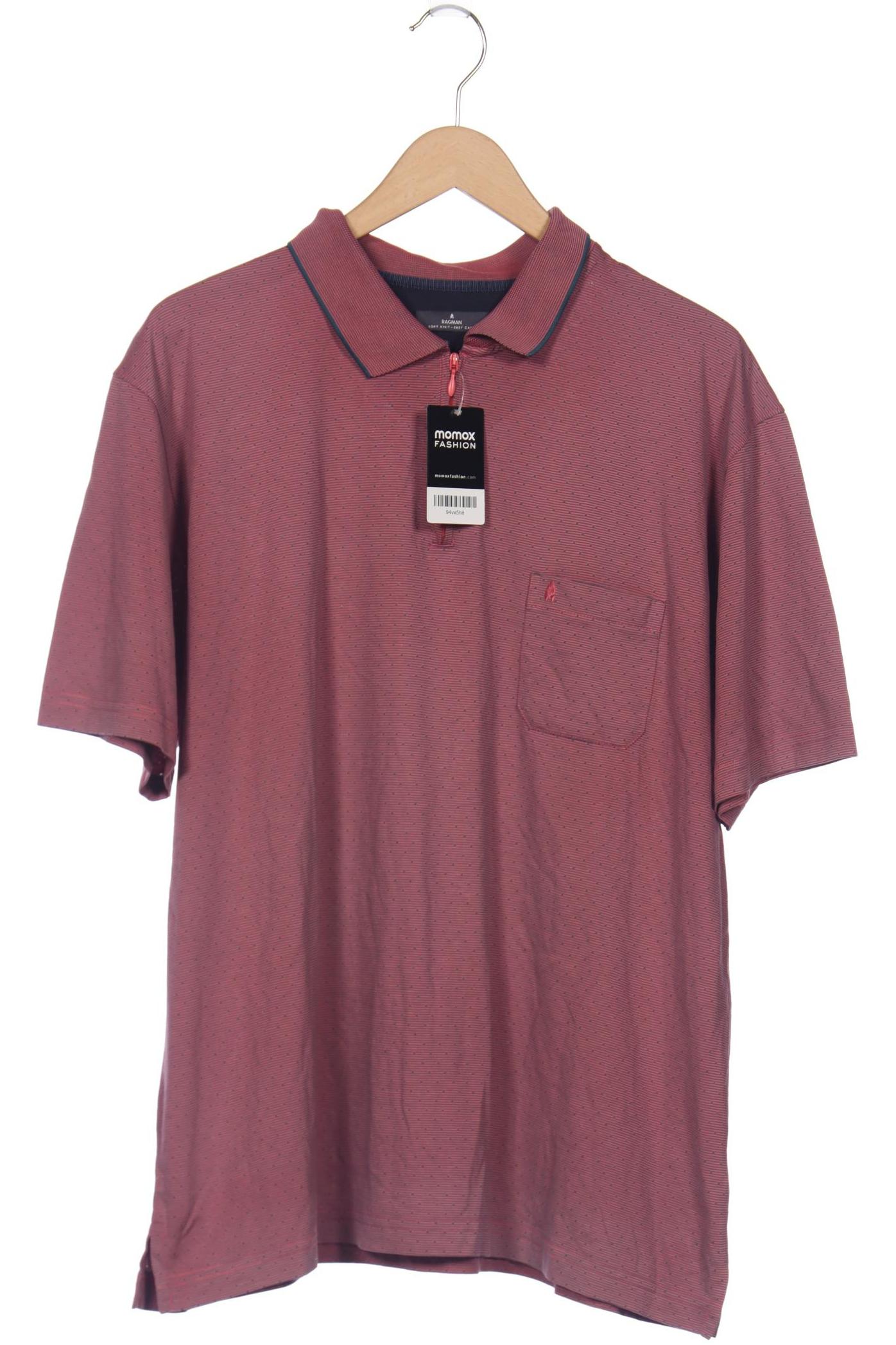 

ragman Herren Poloshirt, bordeaux