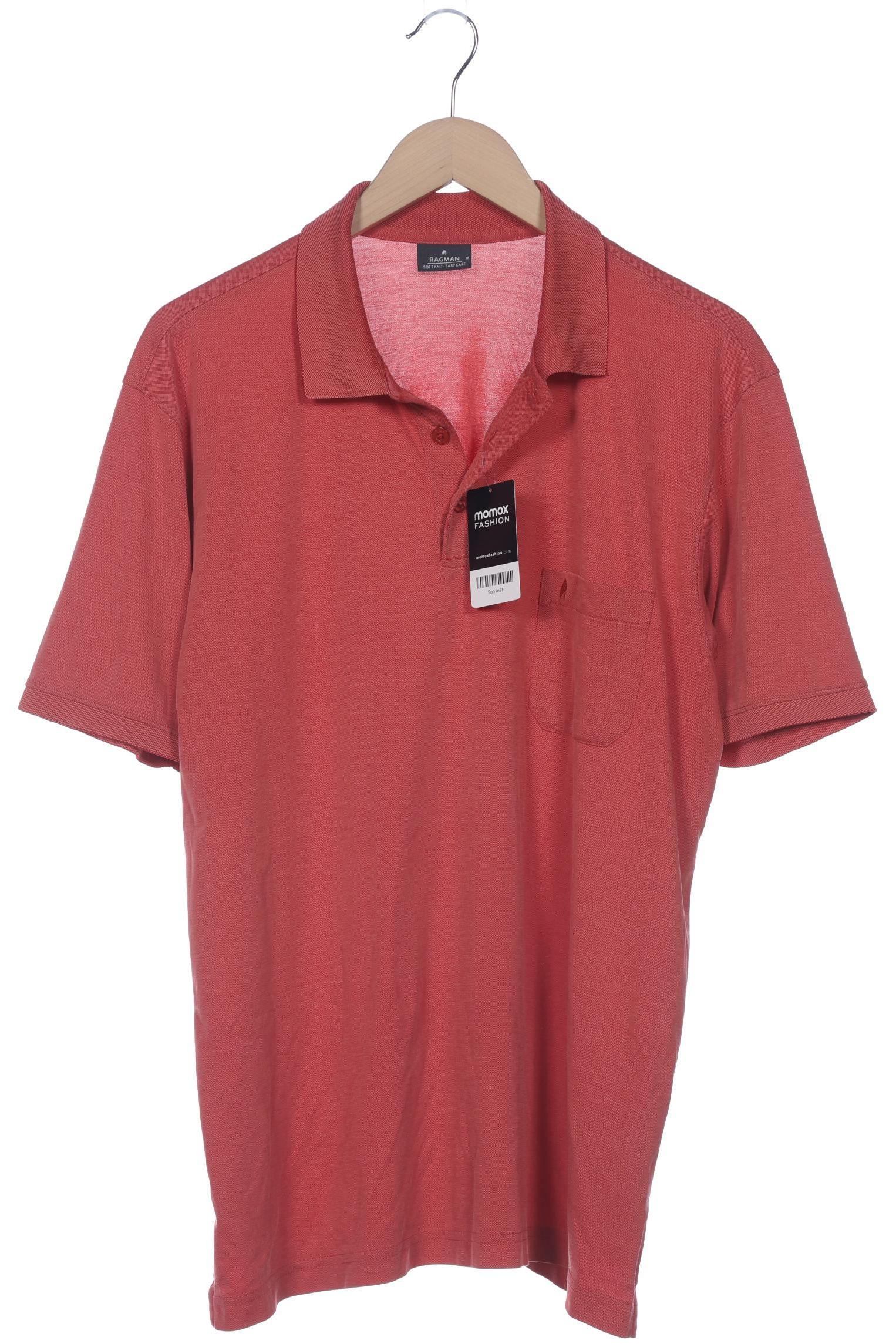 

ragman Herren Poloshirt, rot