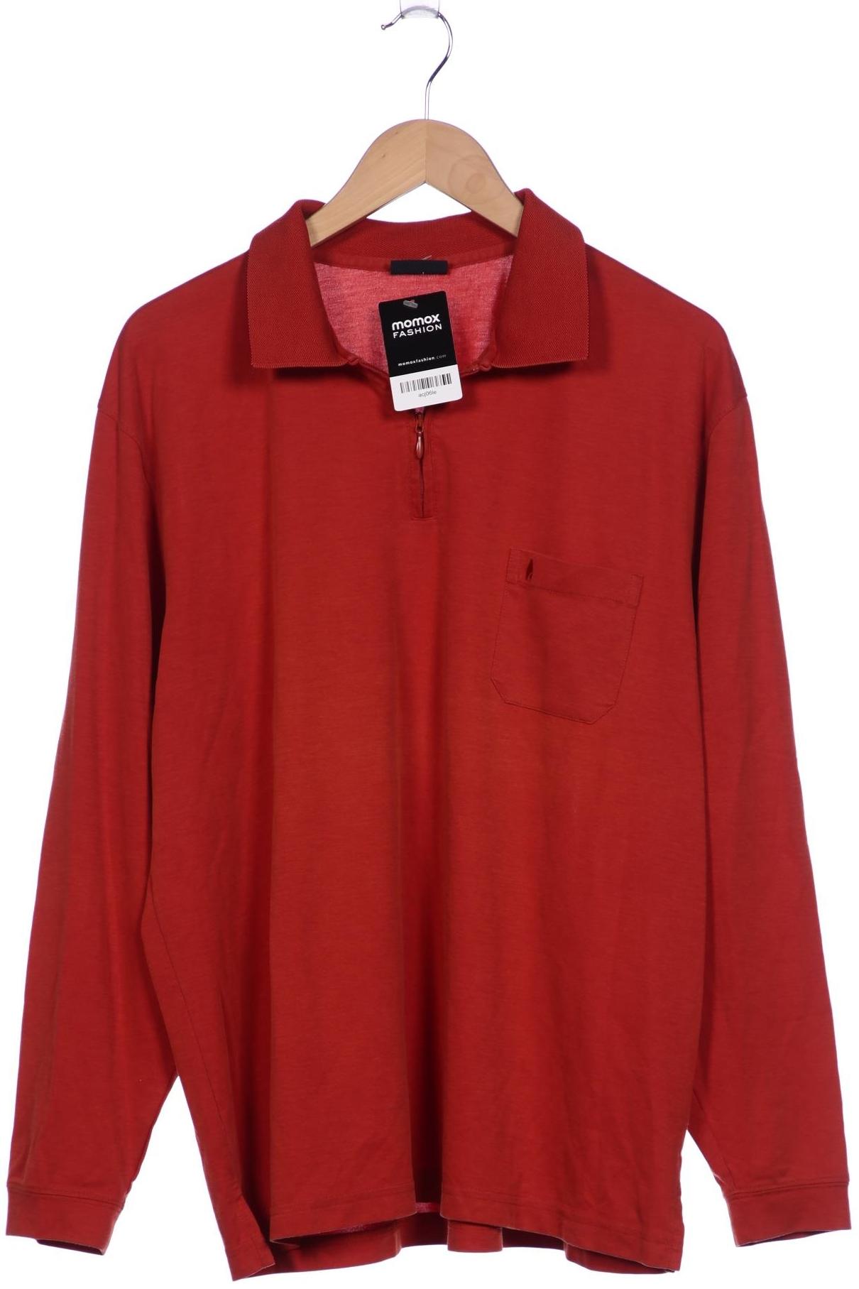 

ragman Herren Poloshirt, rot, Gr. 56