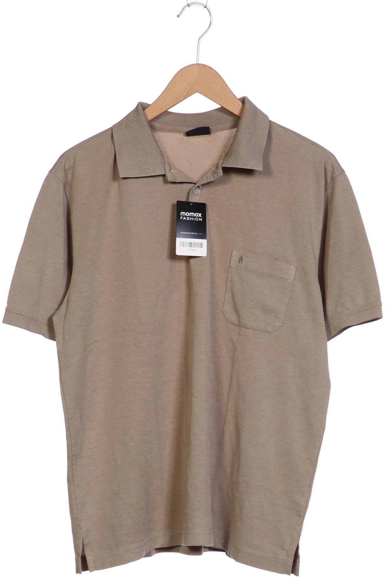 

ragman Herren Poloshirt, beige, Gr. 52