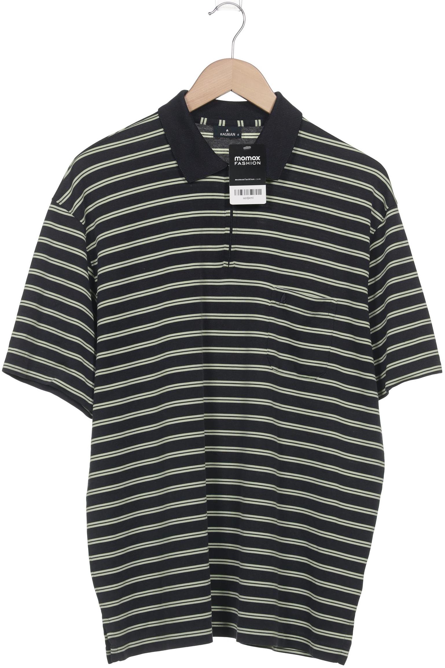 

ragman Herren Poloshirt, schwarz, Gr. 54