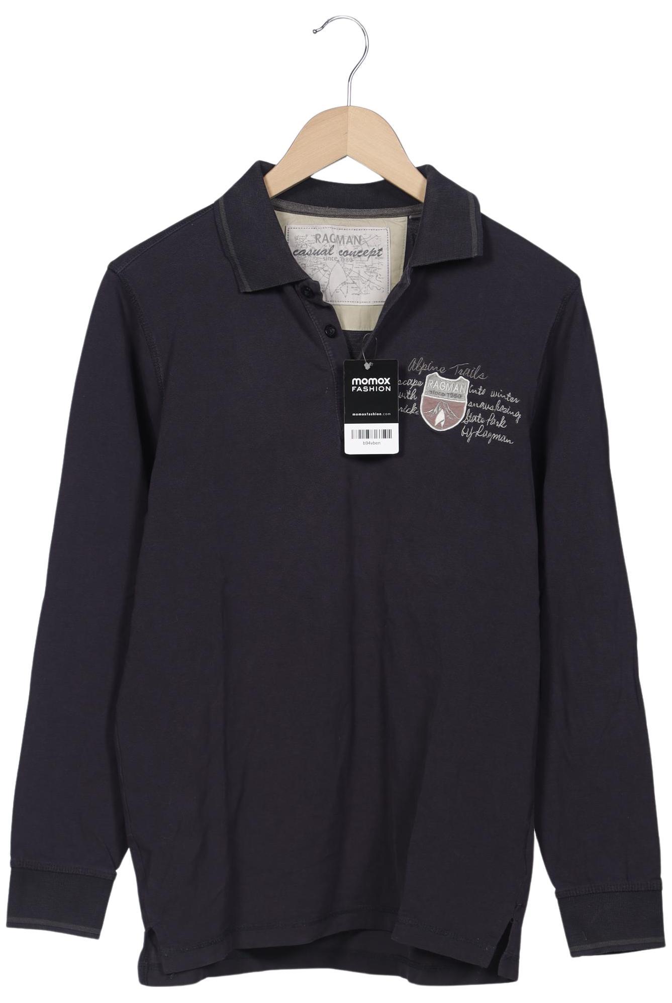 

ragman Herren Poloshirt, marineblau, Gr. 48
