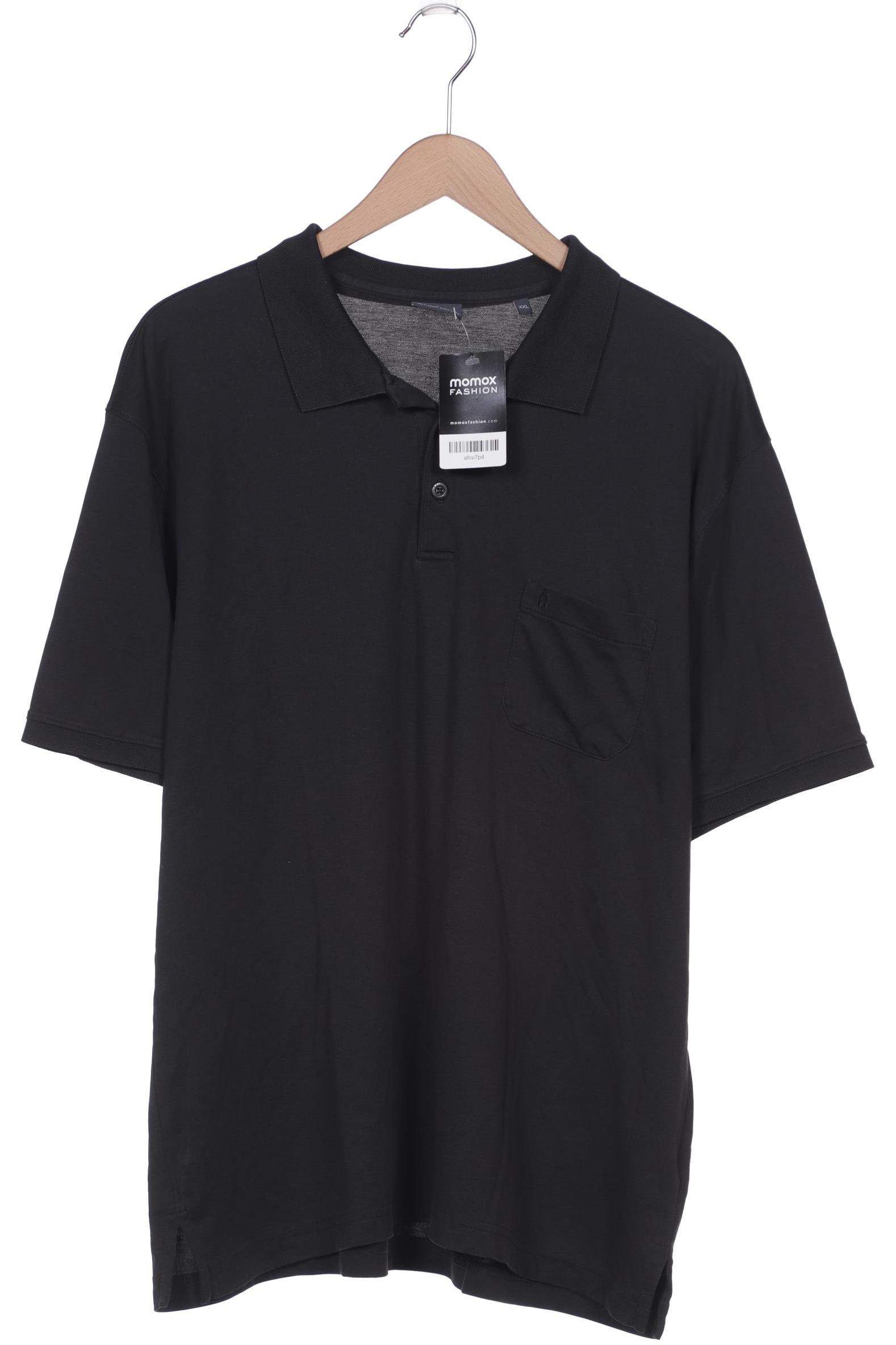 

ragman Herren Poloshirt, schwarz