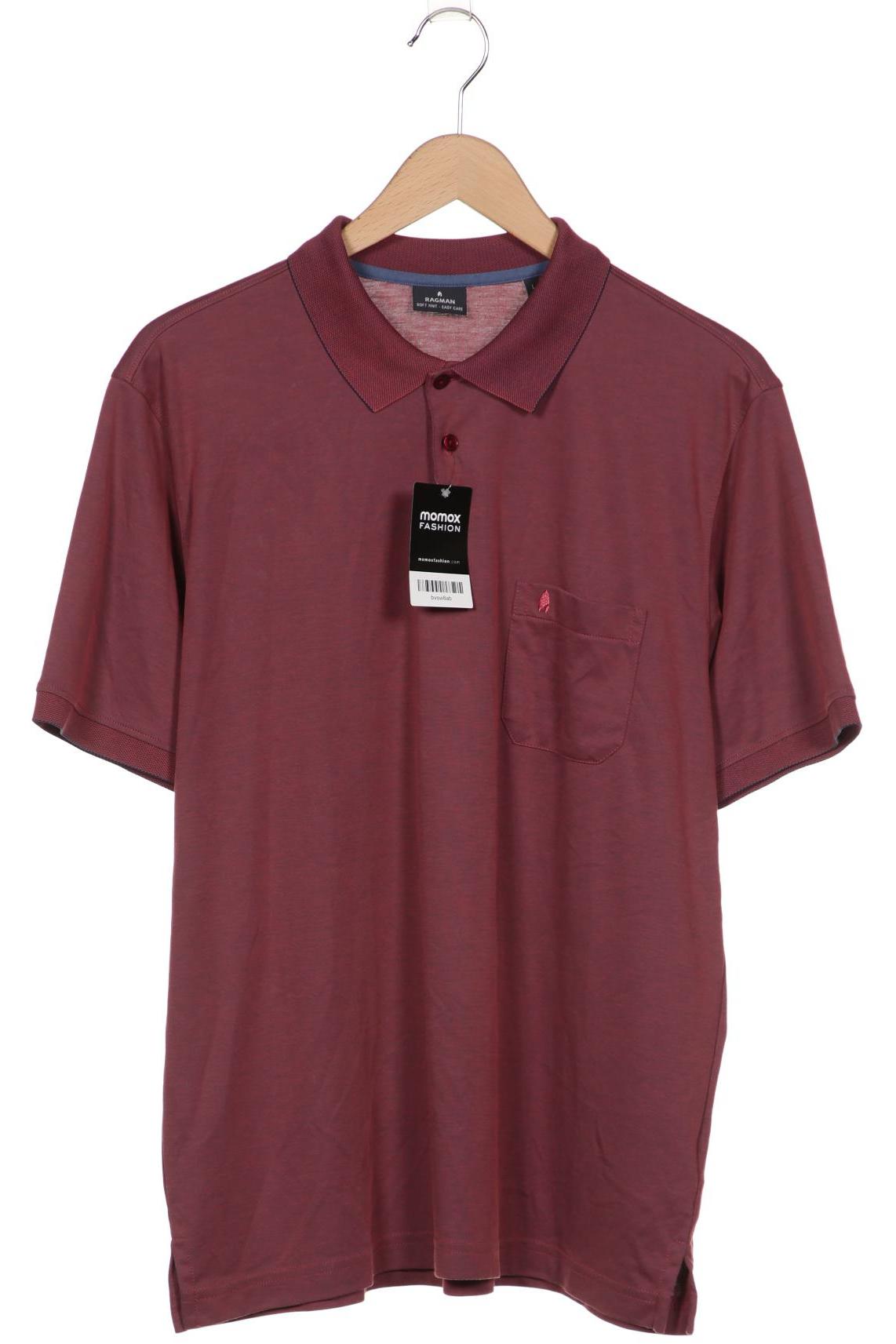 

ragman Herren Poloshirt, pink