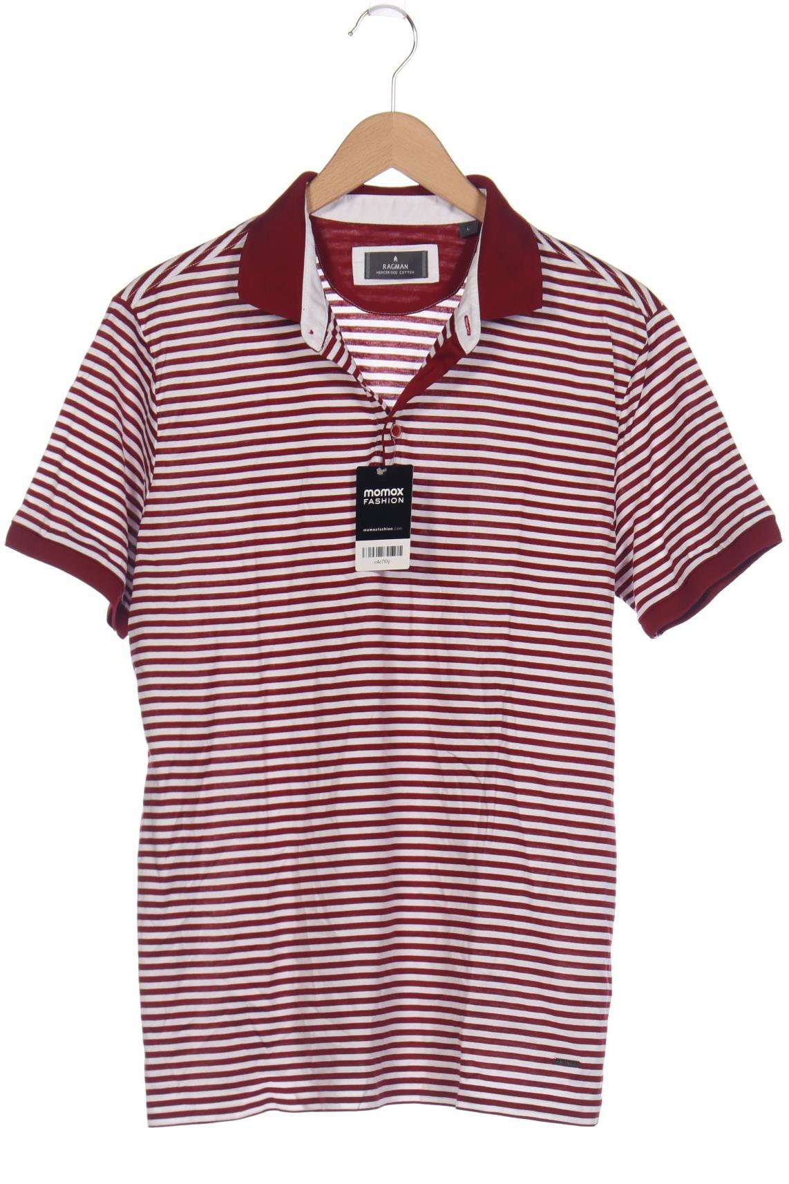 

ragman Herren Poloshirt, bordeaux