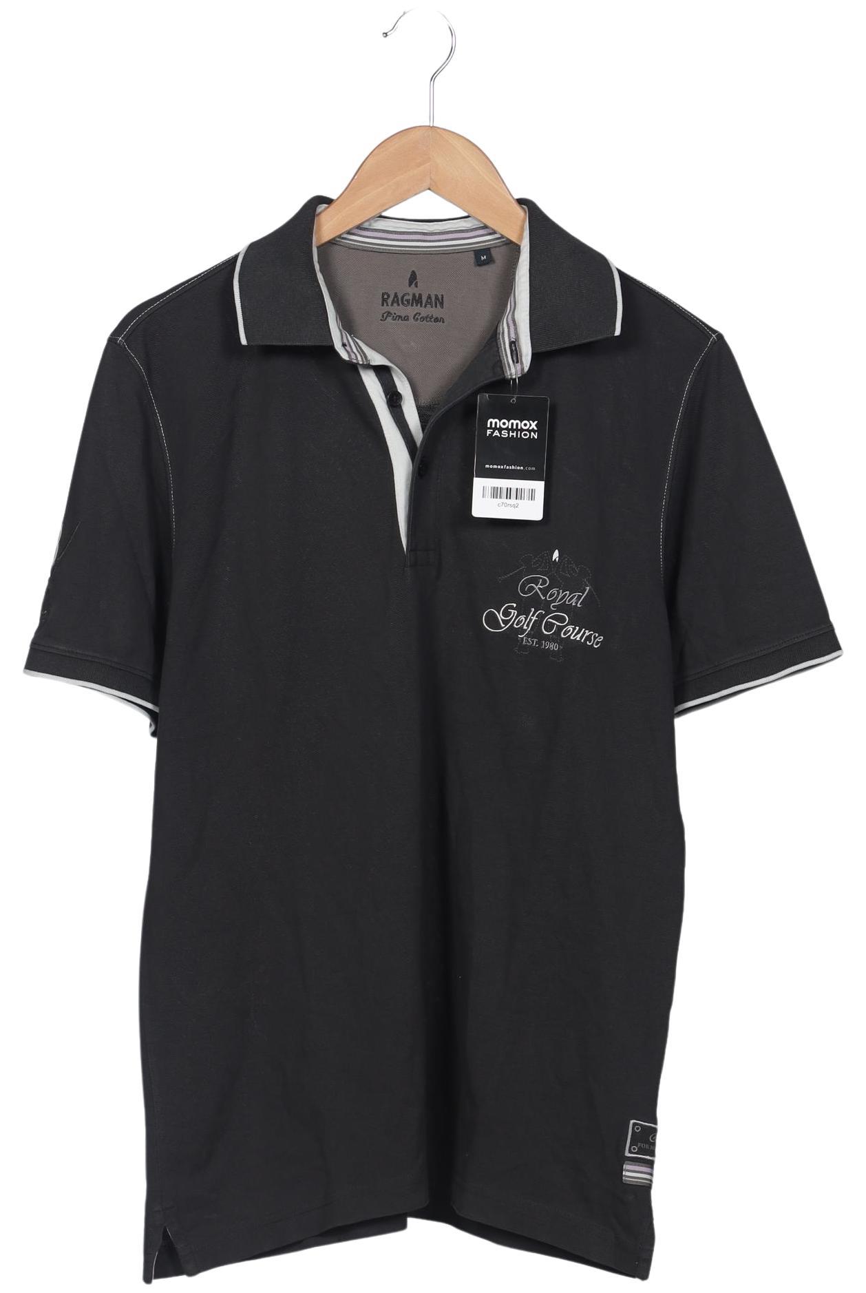 

ragman Herren Poloshirt, grau, Gr. 48