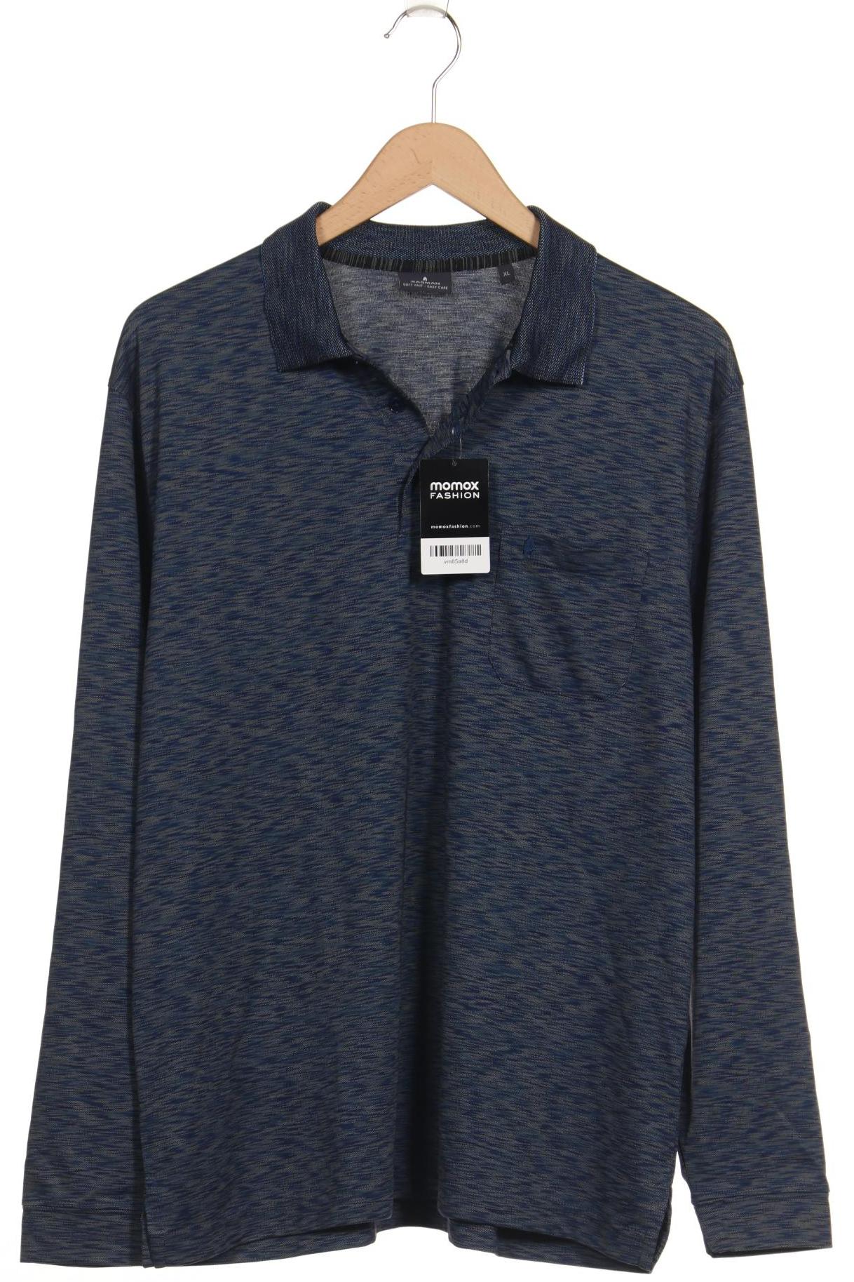 

ragman Herren Poloshirt, blau, Gr. 54