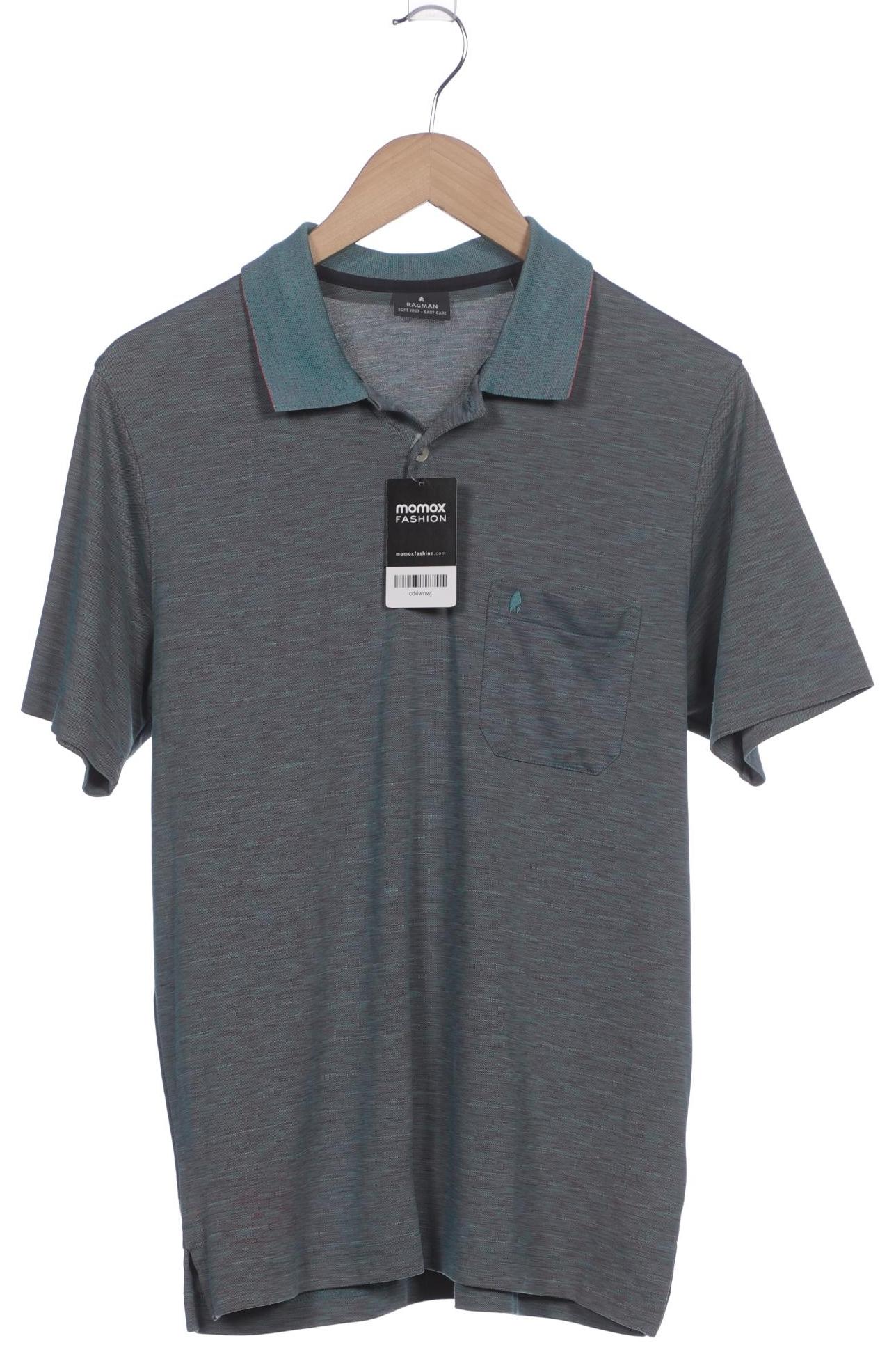

ragman Herren Poloshirt, grau, Gr. 46