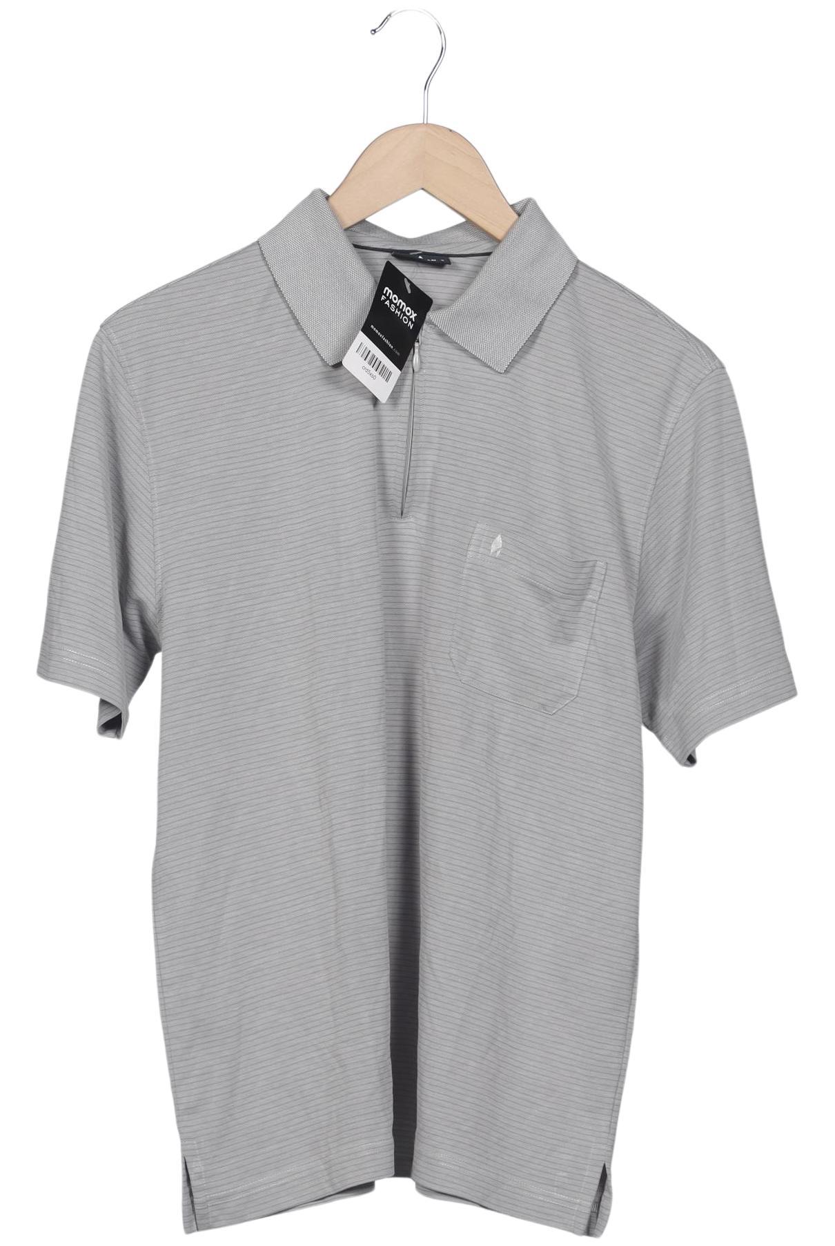 

ragman Herren Poloshirt, grau, Gr. 48
