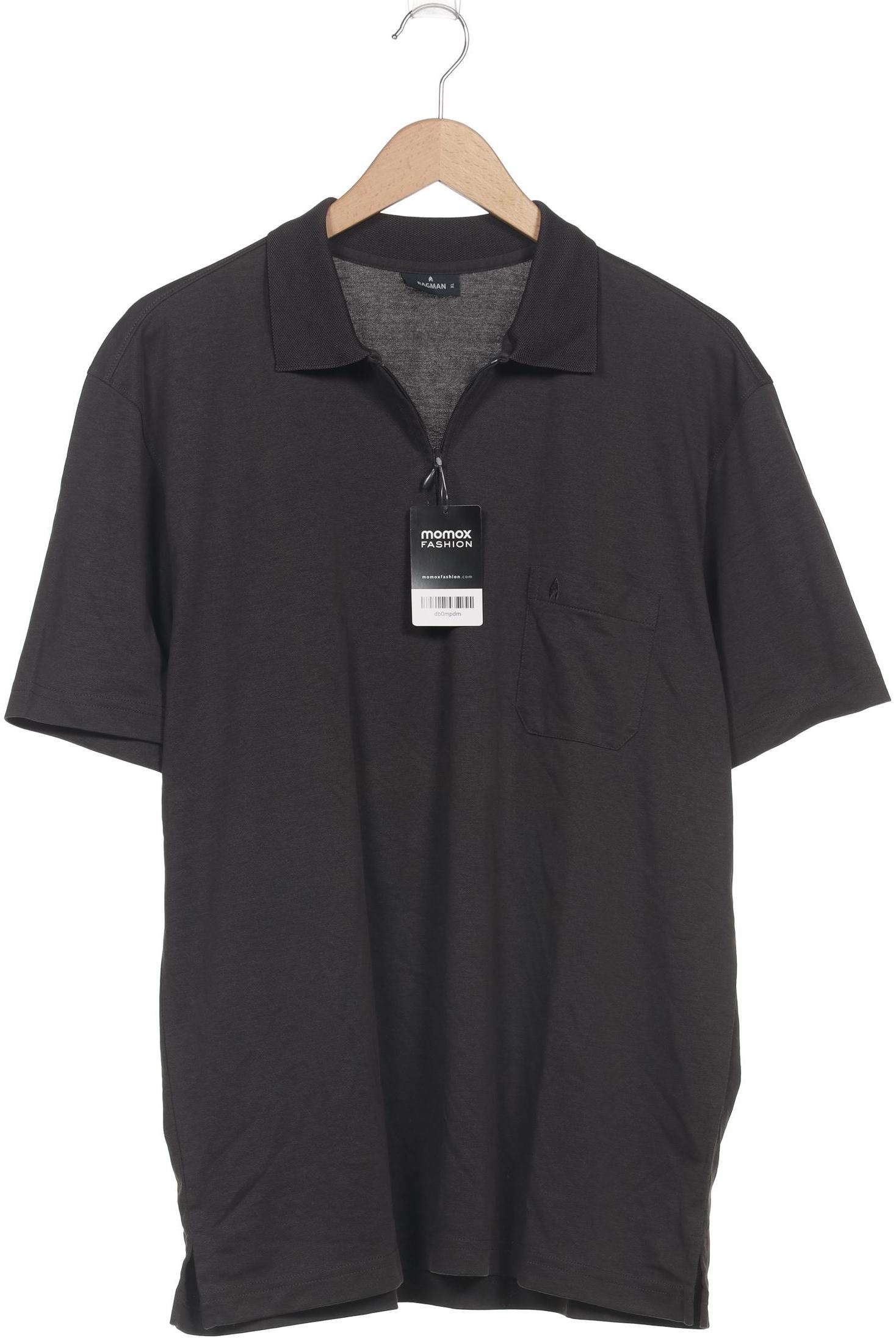 

ragman Herren Poloshirt, grau, Gr. 54