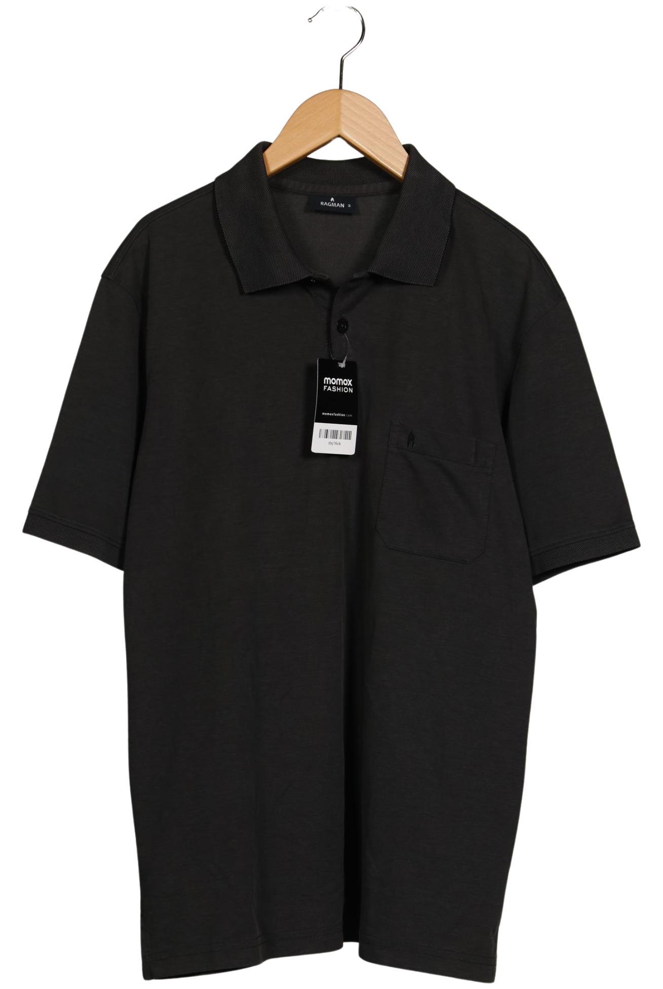 

ragman Herren Poloshirt, grau, Gr. 48