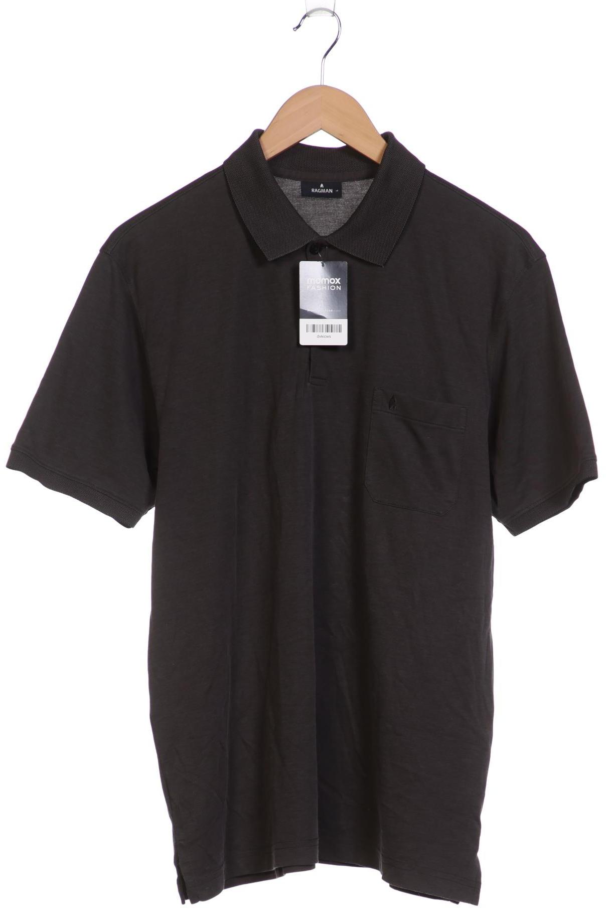 

ragman Herren Poloshirt, grau, Gr. 52