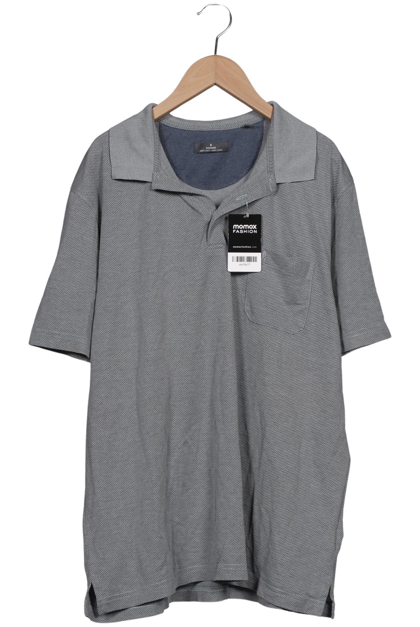 

ragman Herren Poloshirt, blau, Gr. 54