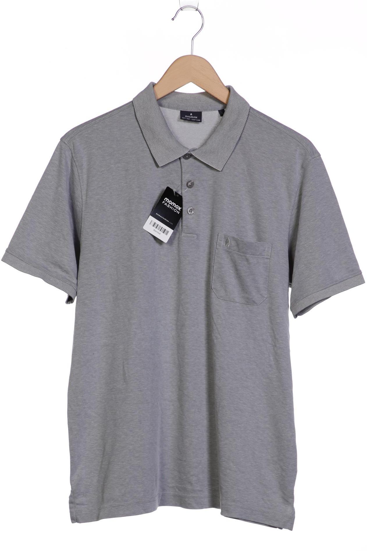 

ragman Herren Poloshirt, grau