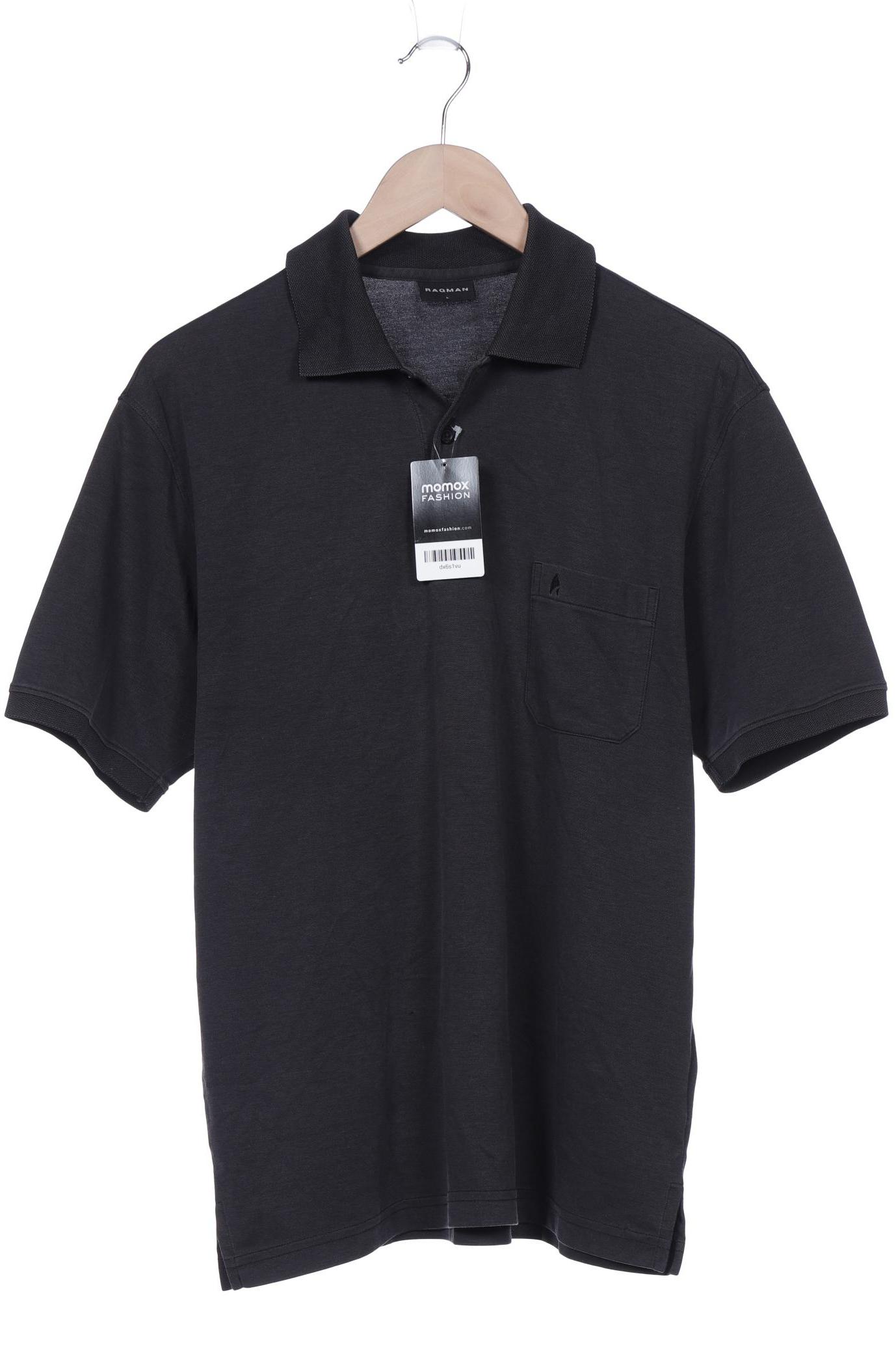 

ragman Herren Poloshirt, grau, Gr. 52