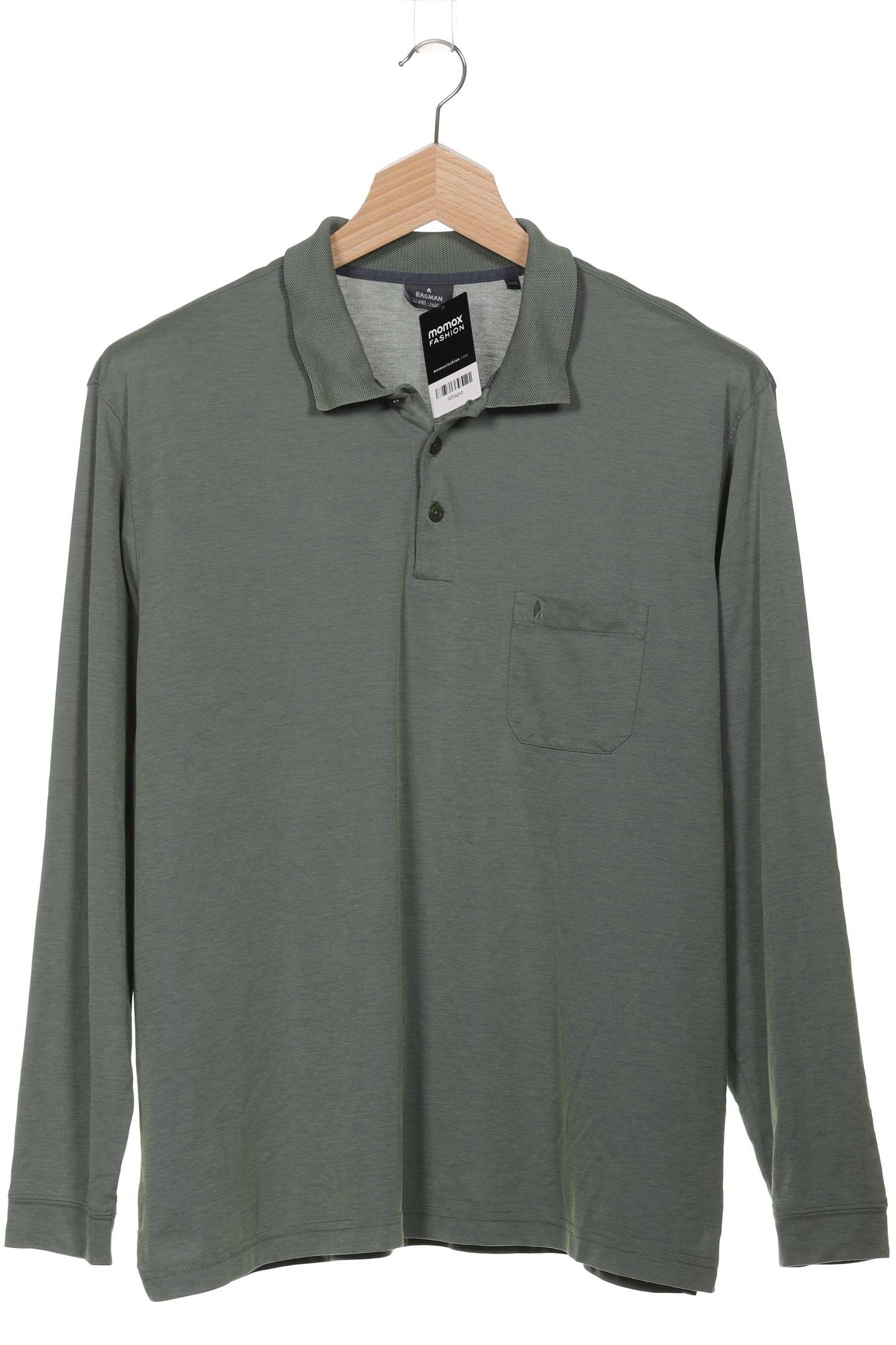 

ragman Herren Poloshirt, türkis, Gr. 56