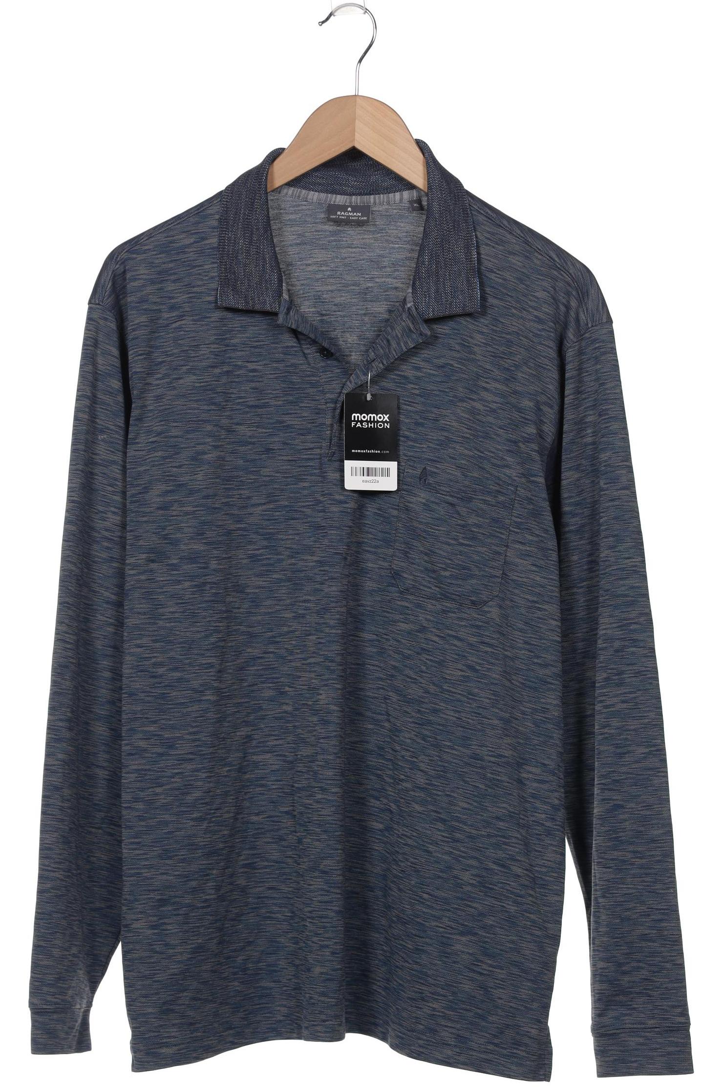 

ragman Herren Poloshirt, marineblau, Gr. 54