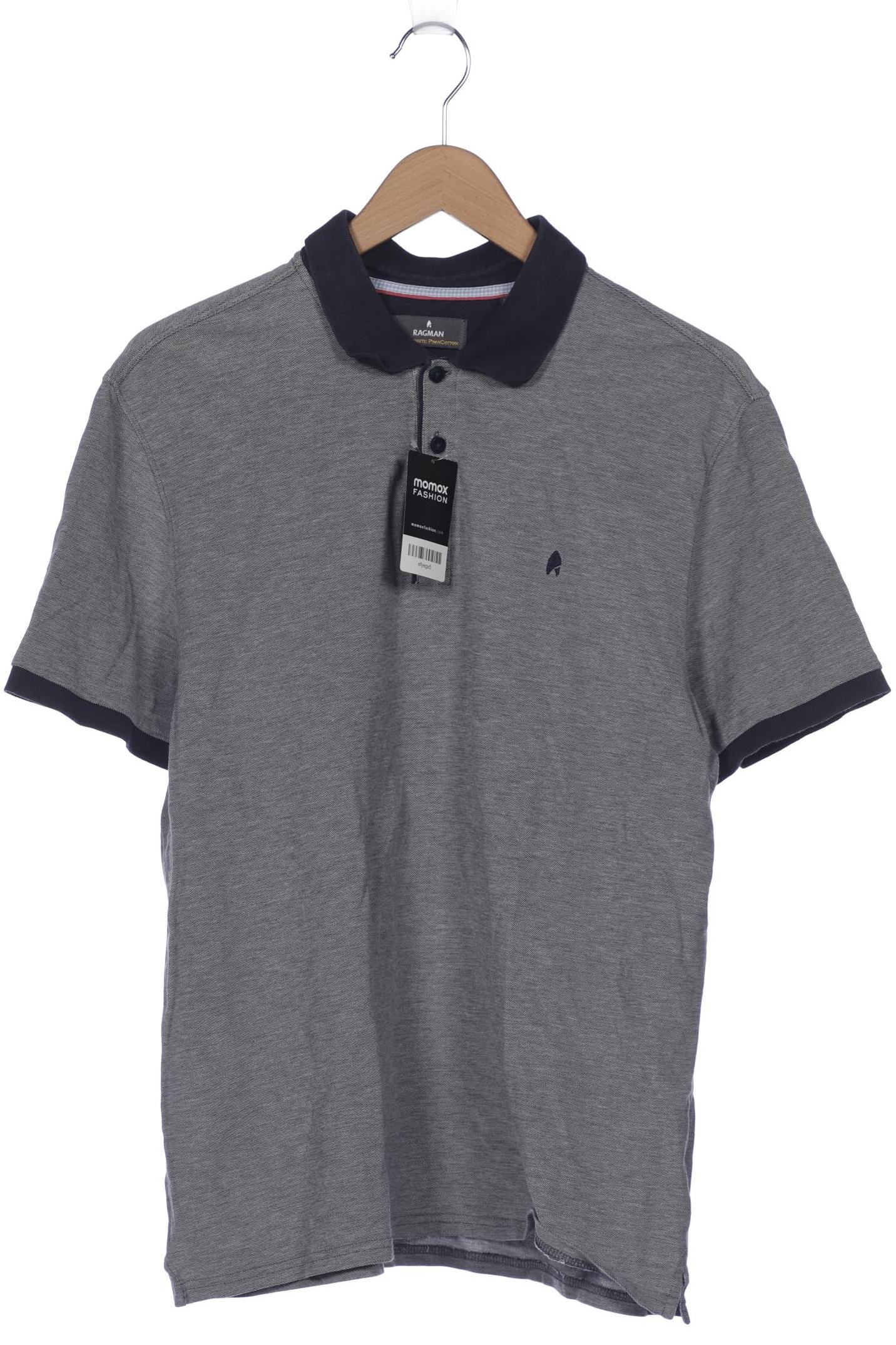 

ragman Herren Poloshirt, grau