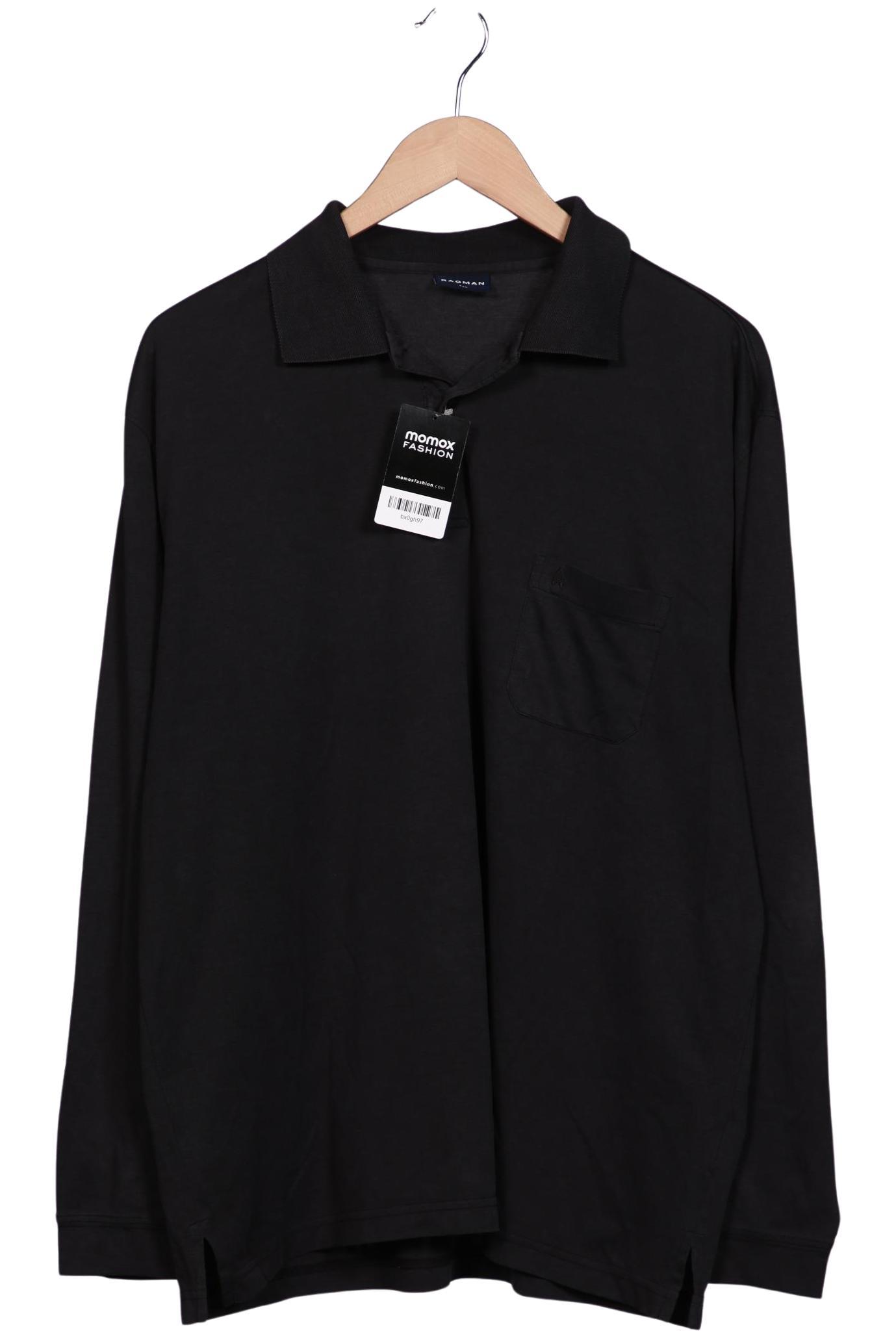 

ragman Herren Poloshirt, schwarz, Gr. 56