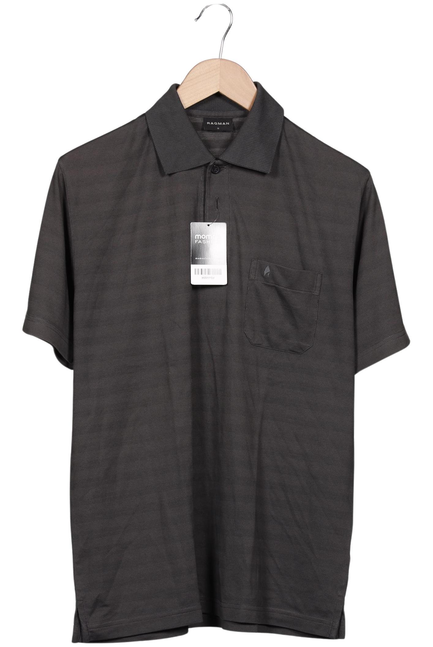 

ragman Herren Poloshirt, grau, Gr. 48
