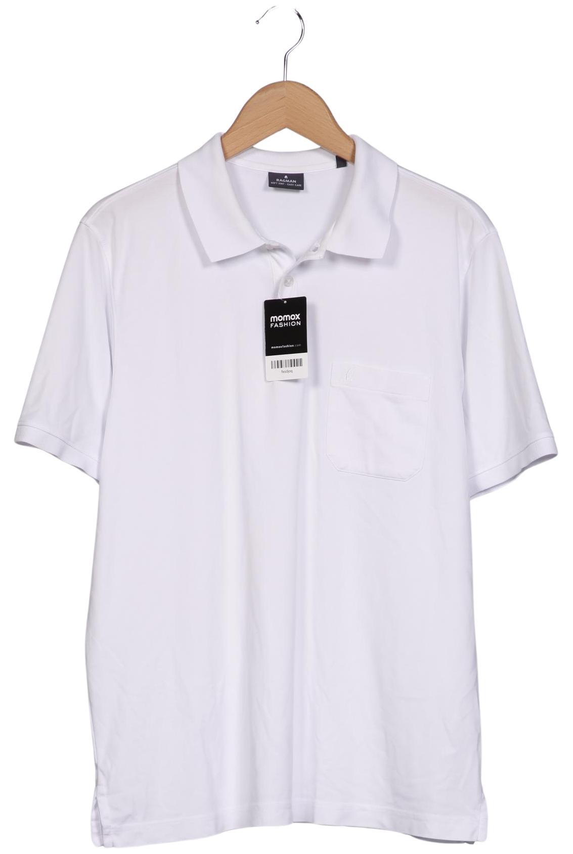 

ragman Herren Poloshirt, weiß, Gr. 48