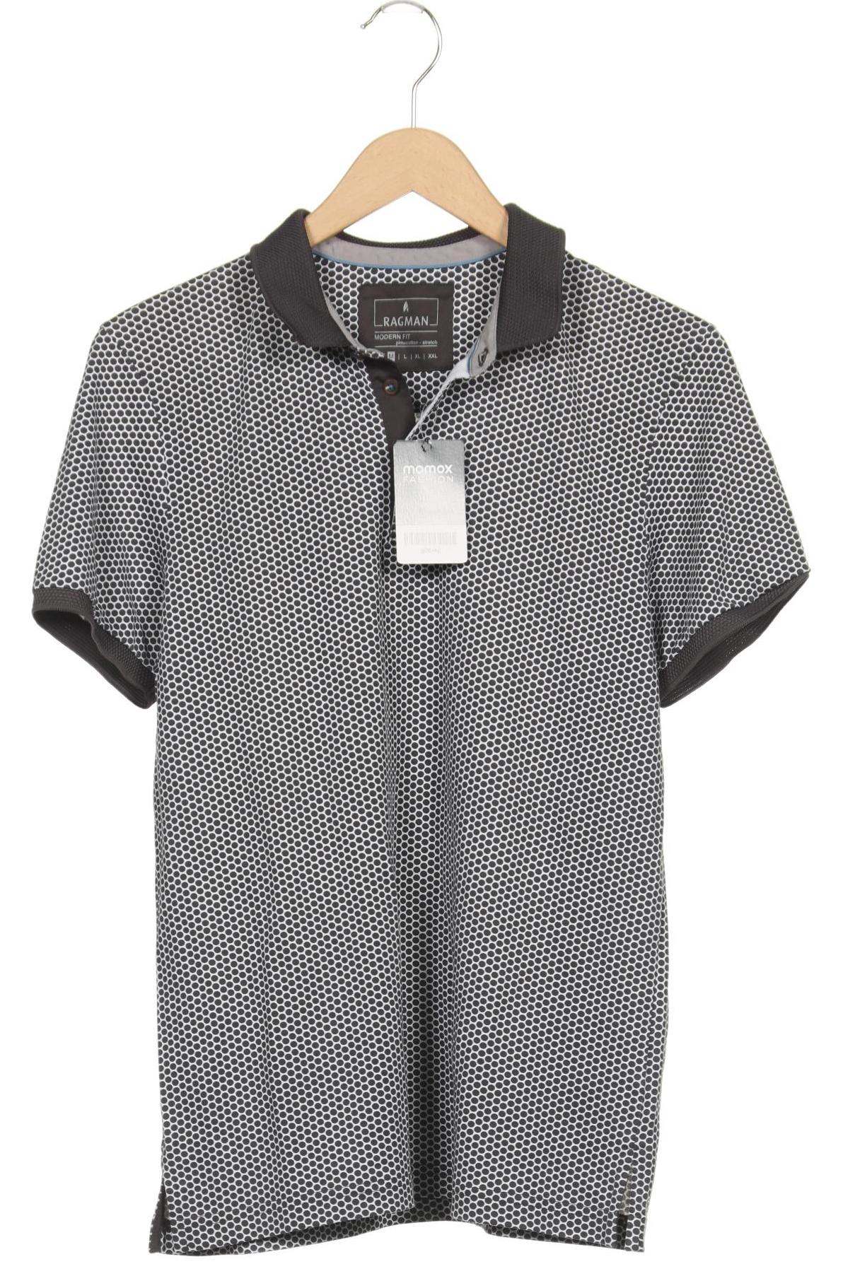 

ragman Herren Poloshirt, grau