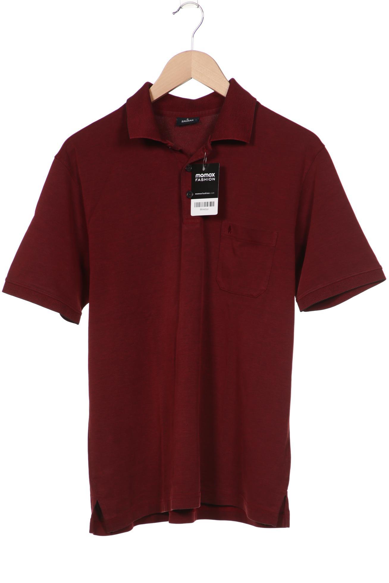 

ragman Herren Poloshirt, bordeaux, Gr. 54