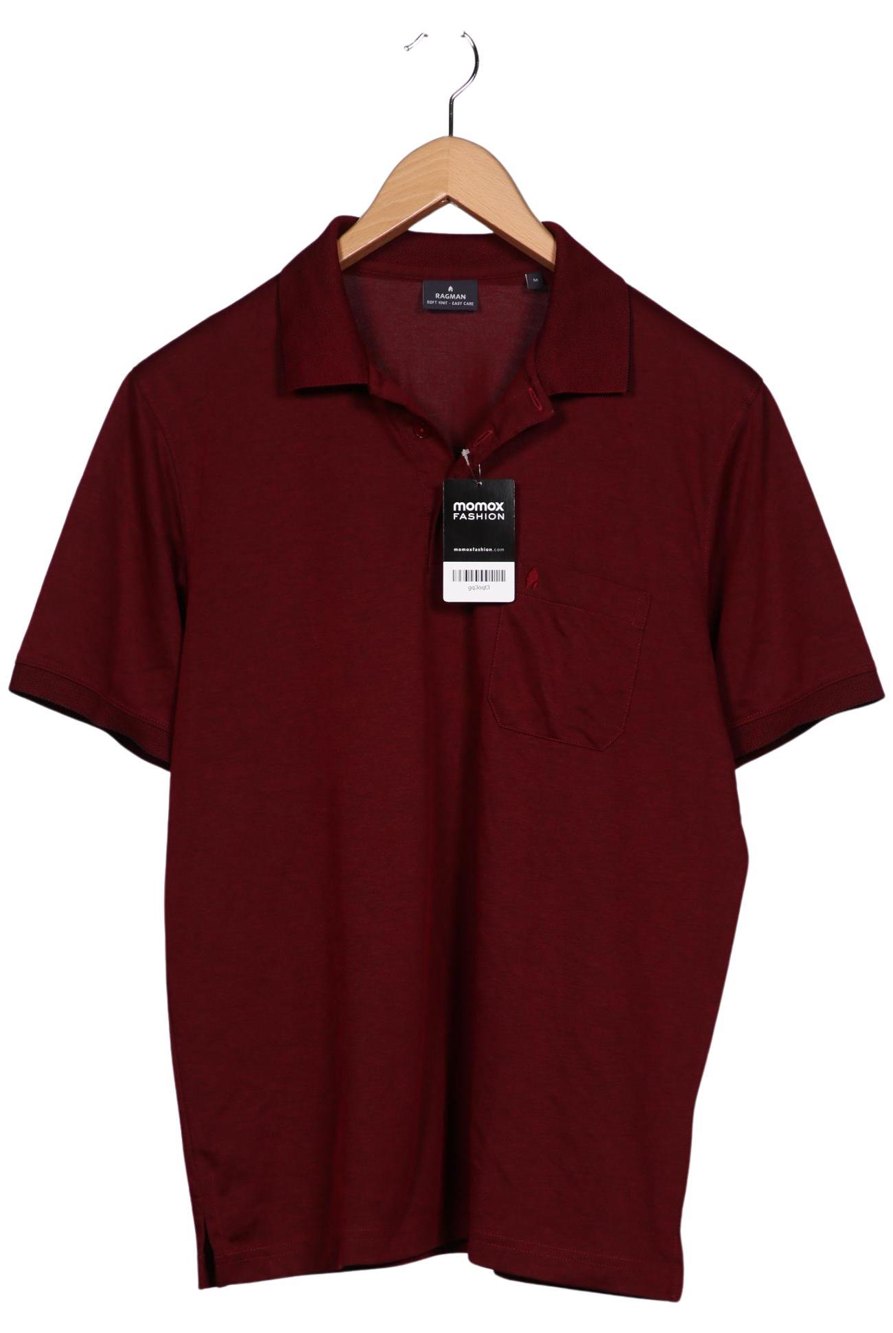 

ragman Herren Poloshirt, bordeaux, Gr. 48